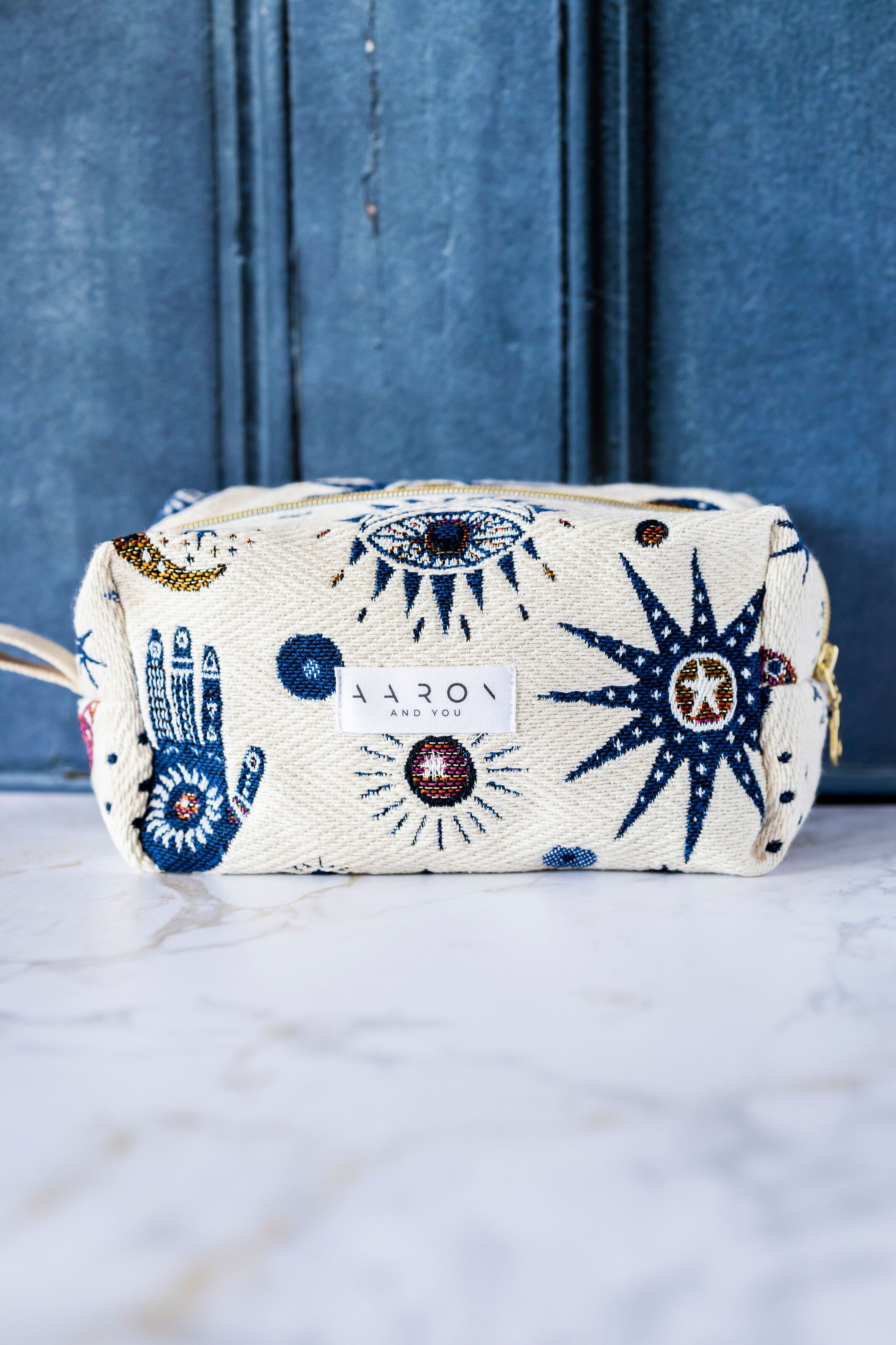 Gewebter Jacquard-Kulturbeutel – Hergestellt in Frankreich – Kleinserie