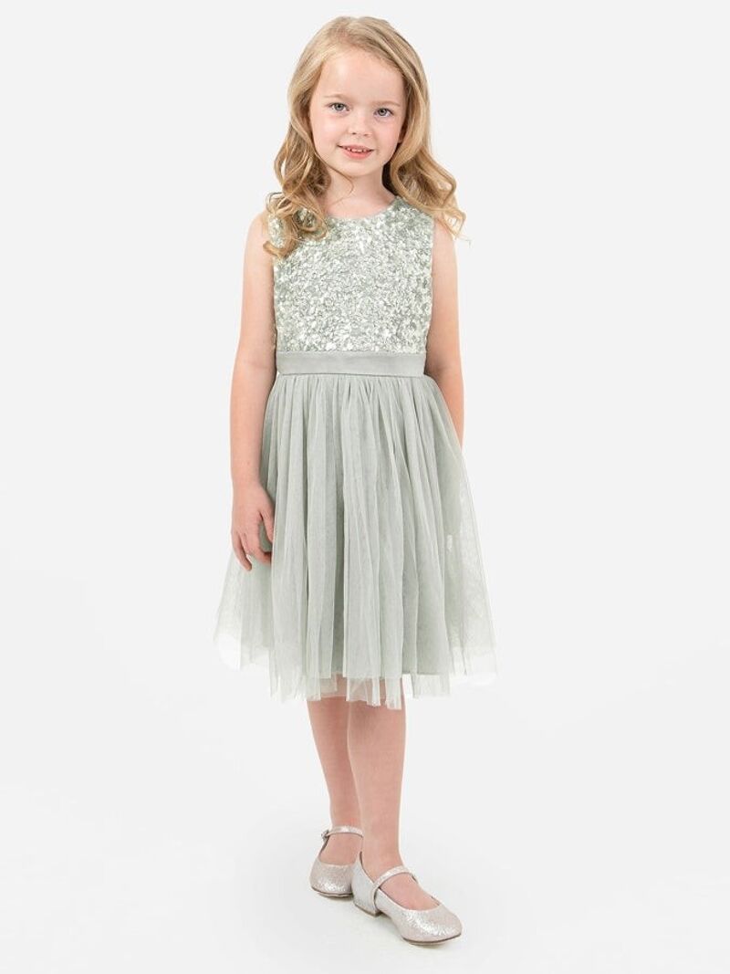 maya mini delicate sequin dress Shop Mini Maya Navy Delicate Sequin Dress With Bow Online in Oman