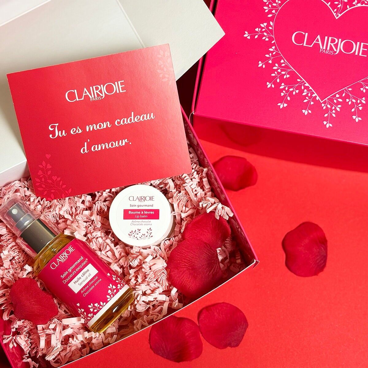 Scatola di baci al cioccolato