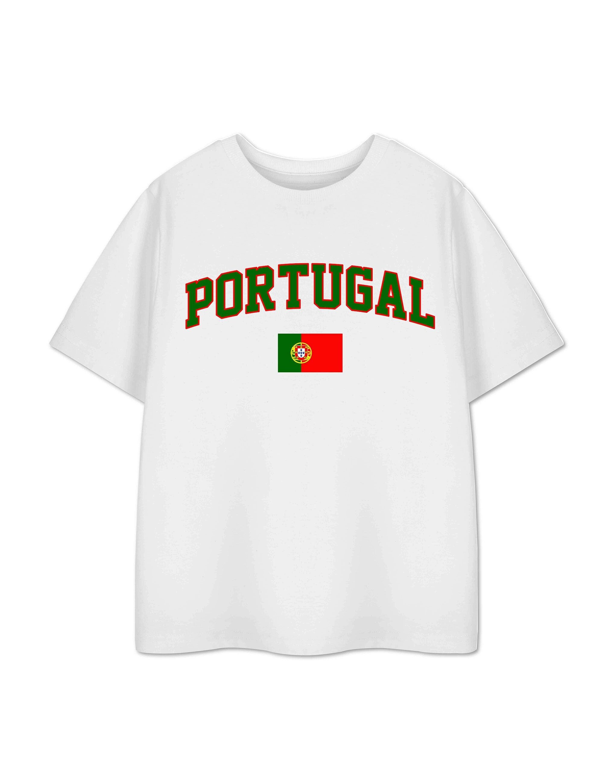 T-shirt unisexe blanc à manches courtes pour enfants Show Me The Merch Portugal