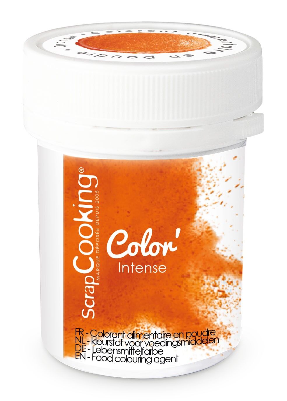 Colorante artificial naranja en polvo 5g