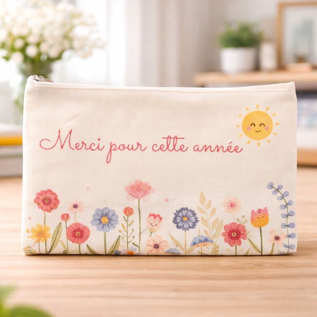 Précommande - Pochette Merci pour cette année - Fin année scolaire - Livraison à partir du 01/04/2026