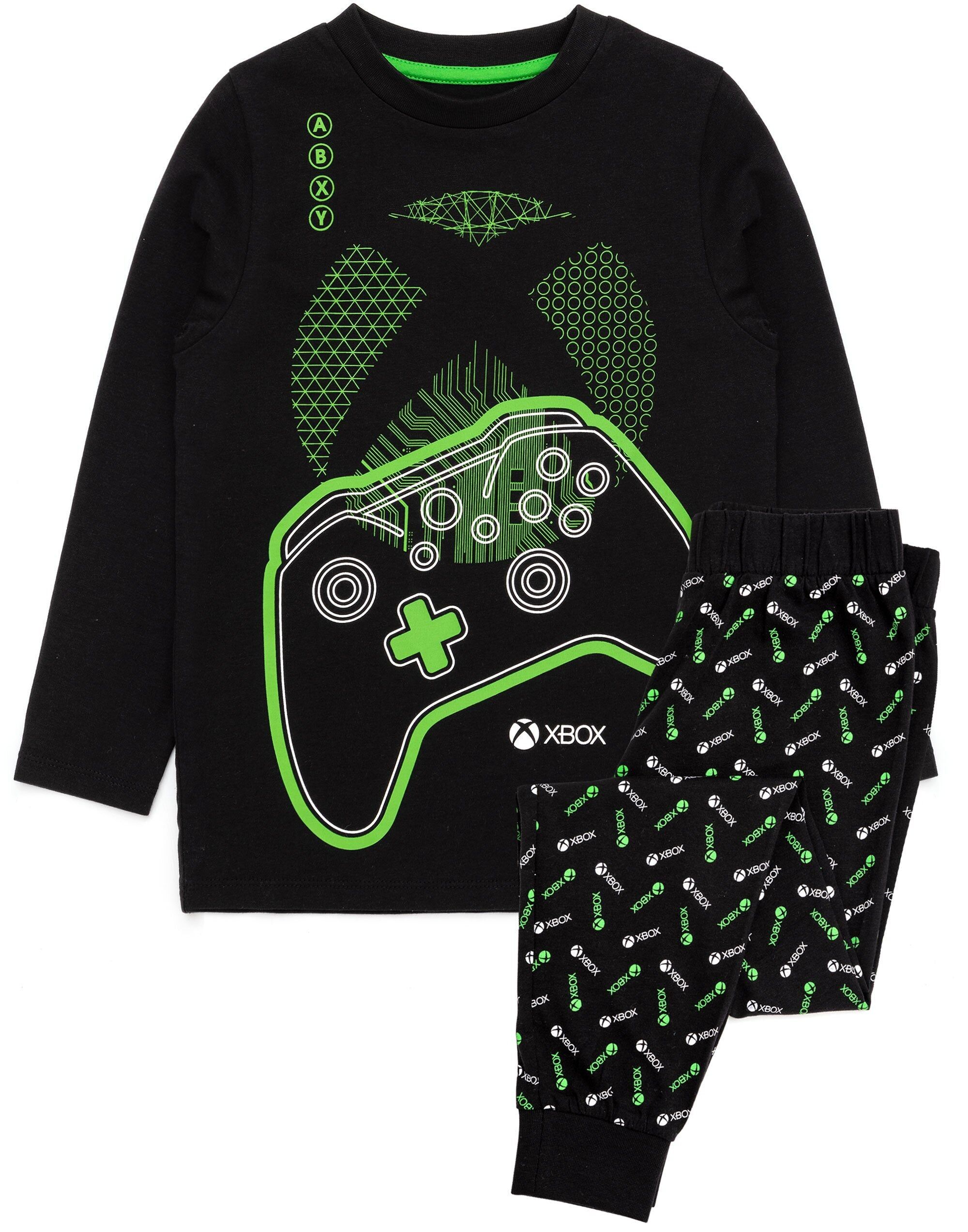 Ensemble pyjama manches longues et jambes longues manette de jeu Xbox pour garçon [dis]