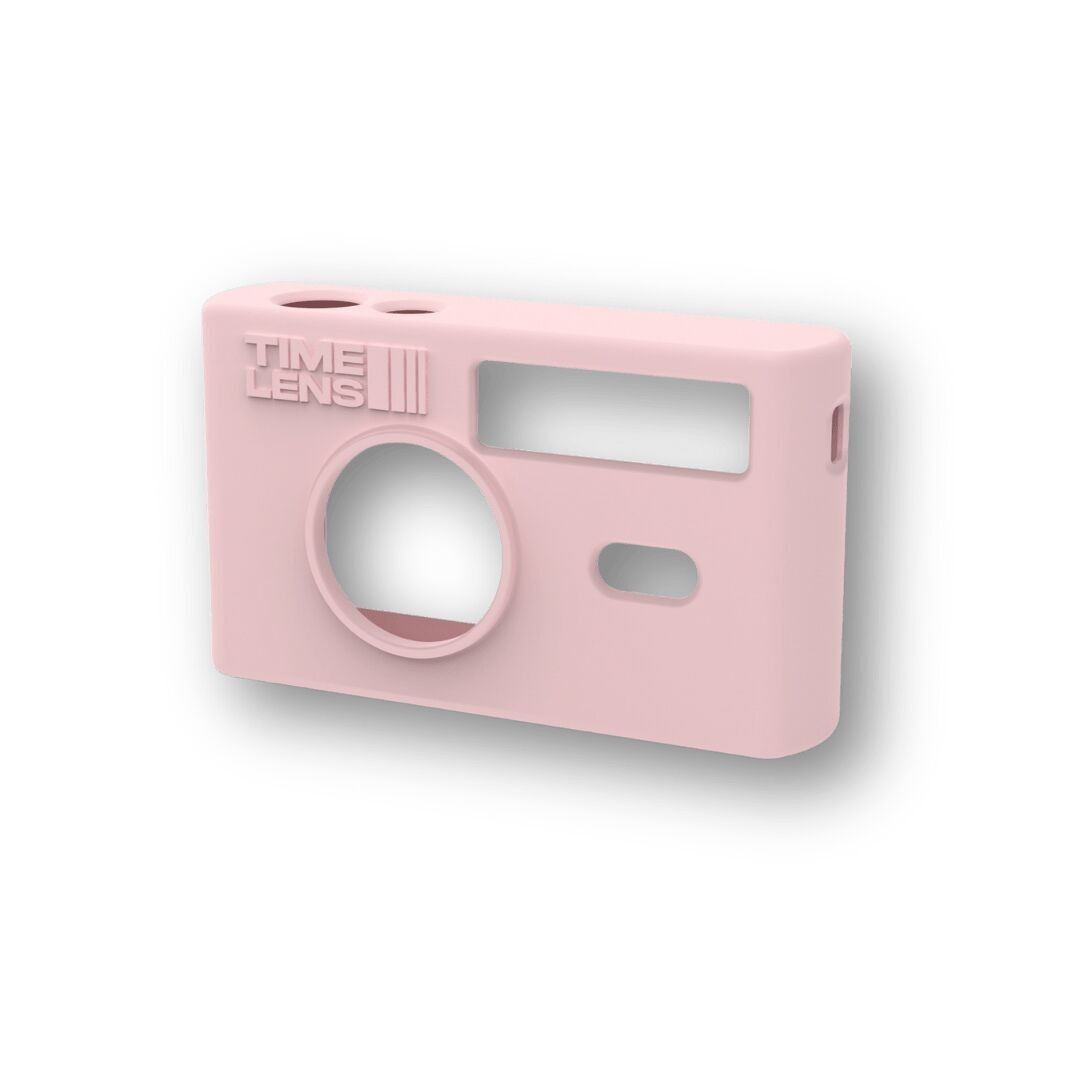 Pink silicone case TIMELENS