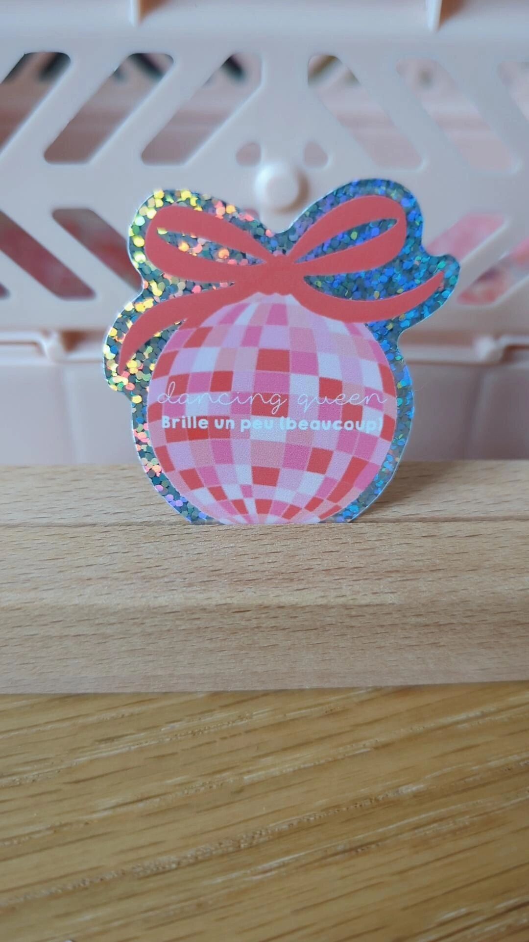 Dancing Queen Disco Ball Stickers