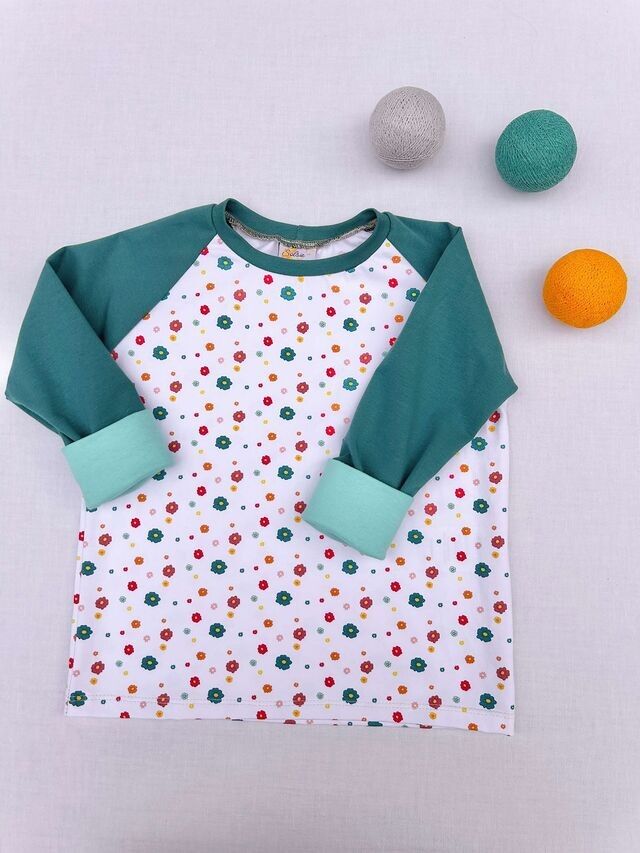 "Millefleurs" long-sleeved T-shirt