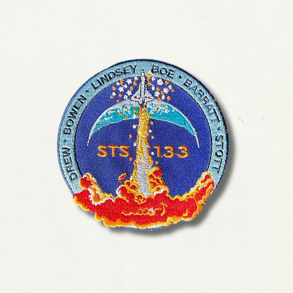 Iron-on Embroidered Patch - STS 133