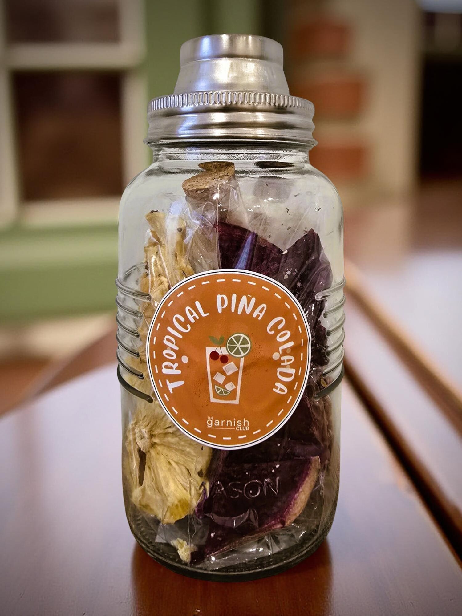 Tropical Pina Colada Cocktail Shaker Kit