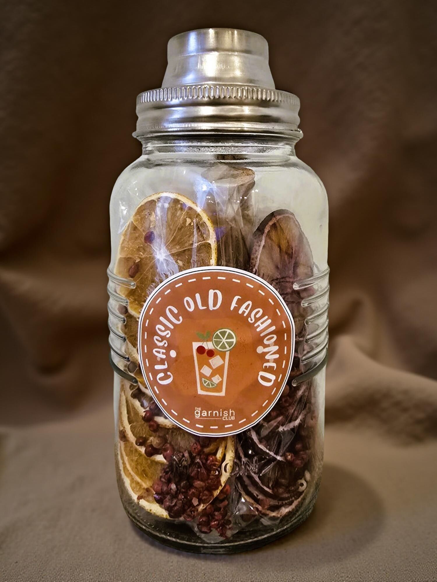 Klassisches Old Fashioned Cocktail-Shaker-Set