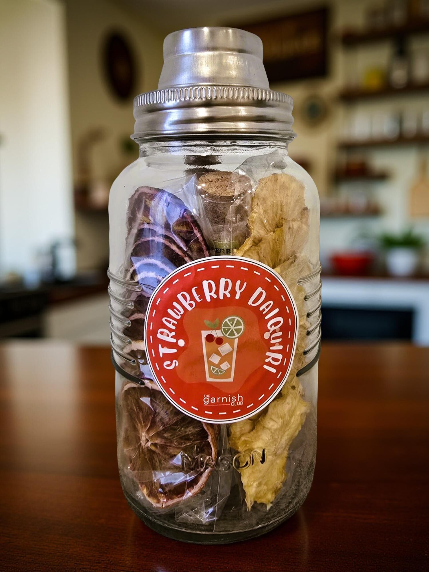 Strawberry Daiquiri Cocktail Shaker Kit