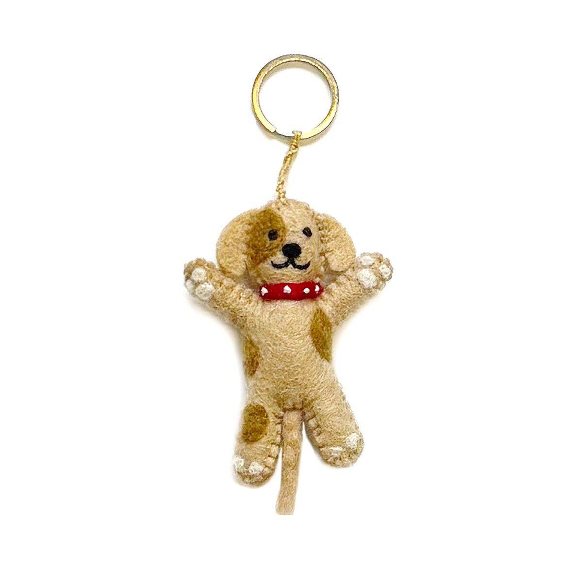 Keyring dog spotted (14G-KEY-DOG-SPOT)