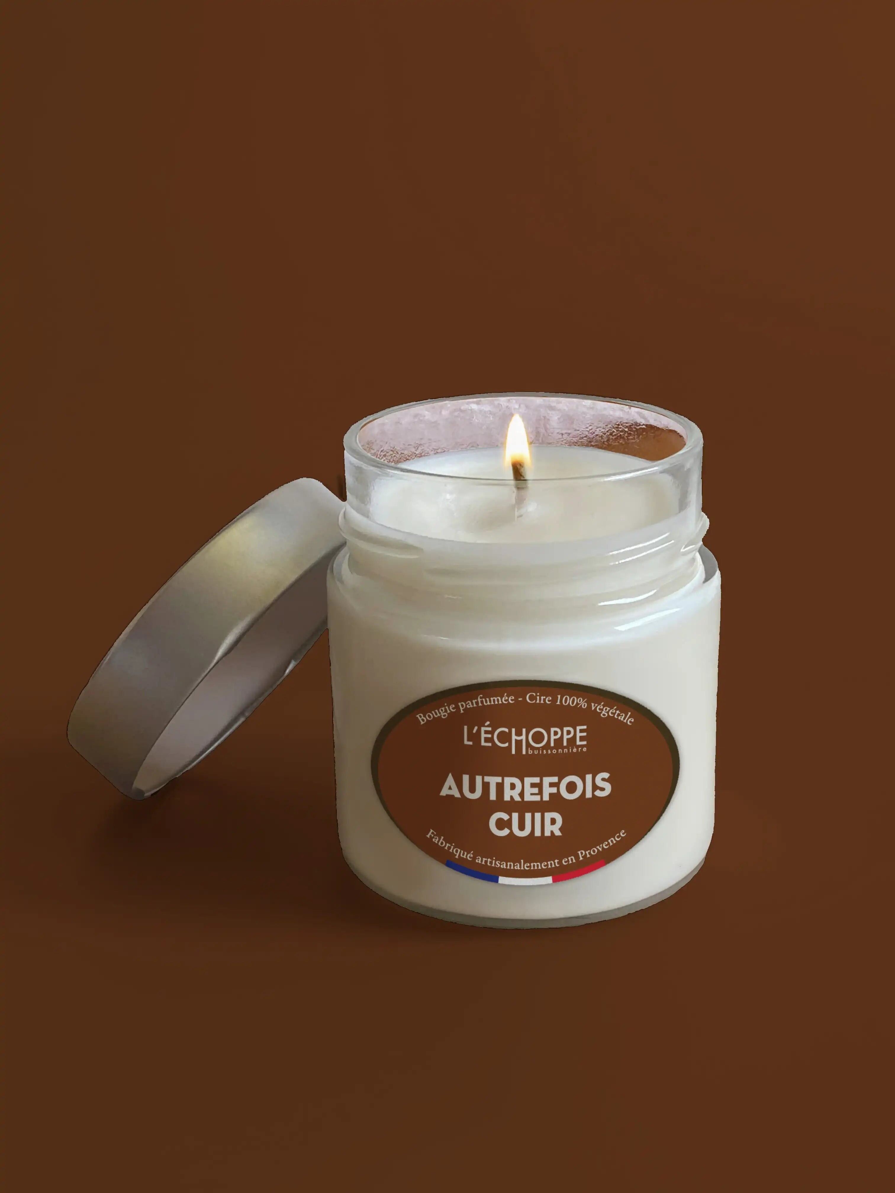 Autrefois Cuir - Bougie parfumée 180g