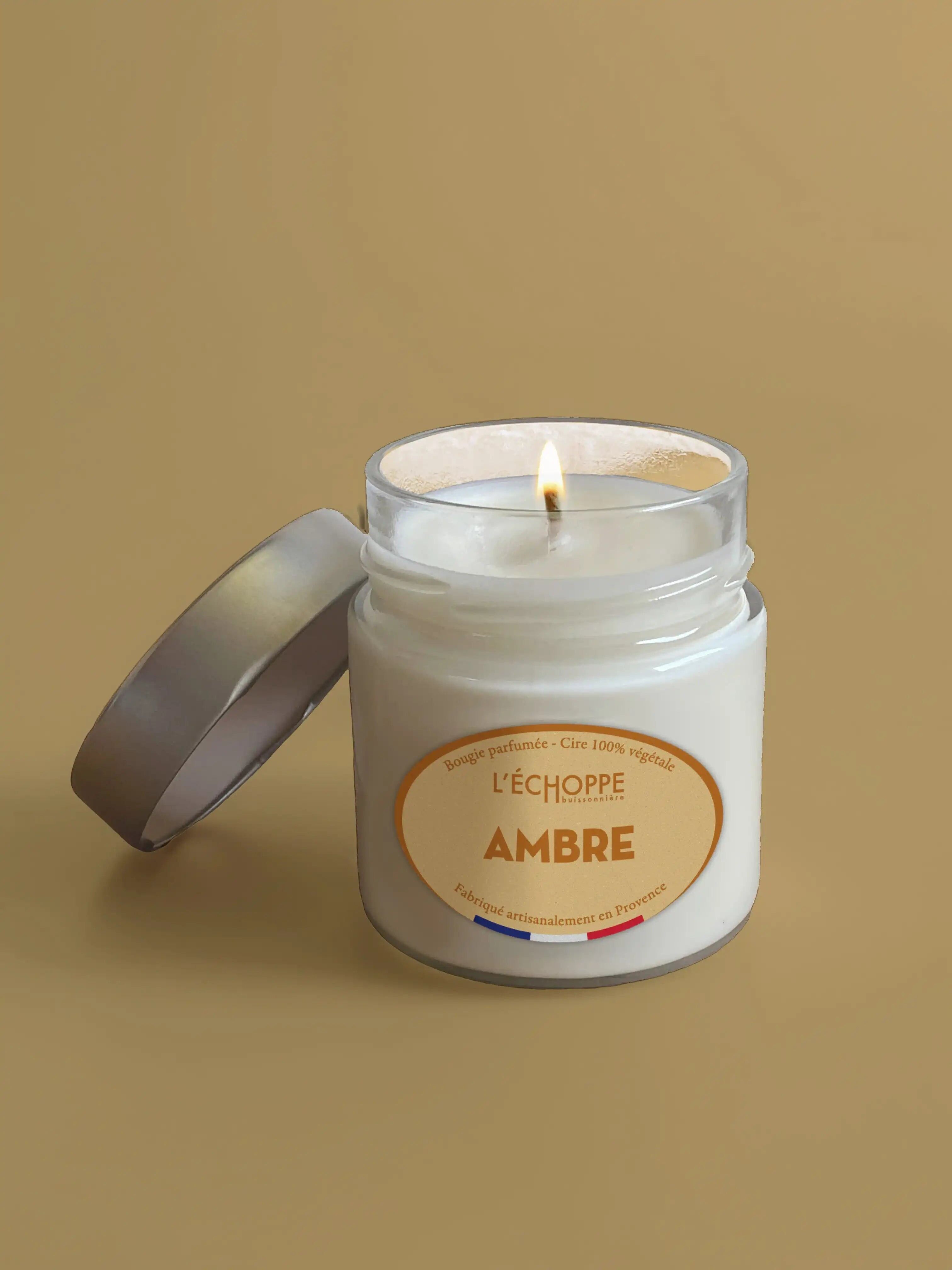 Ambre - Bougie parfumée 180g