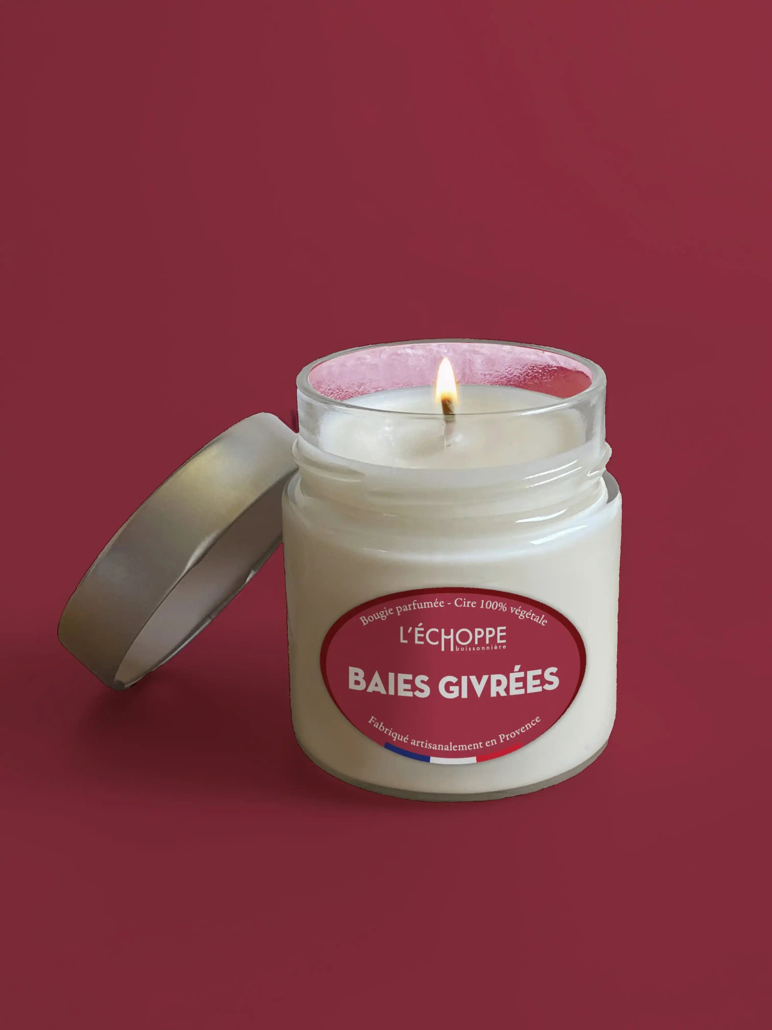 Baies Givrées - Bougie parfumée 180g