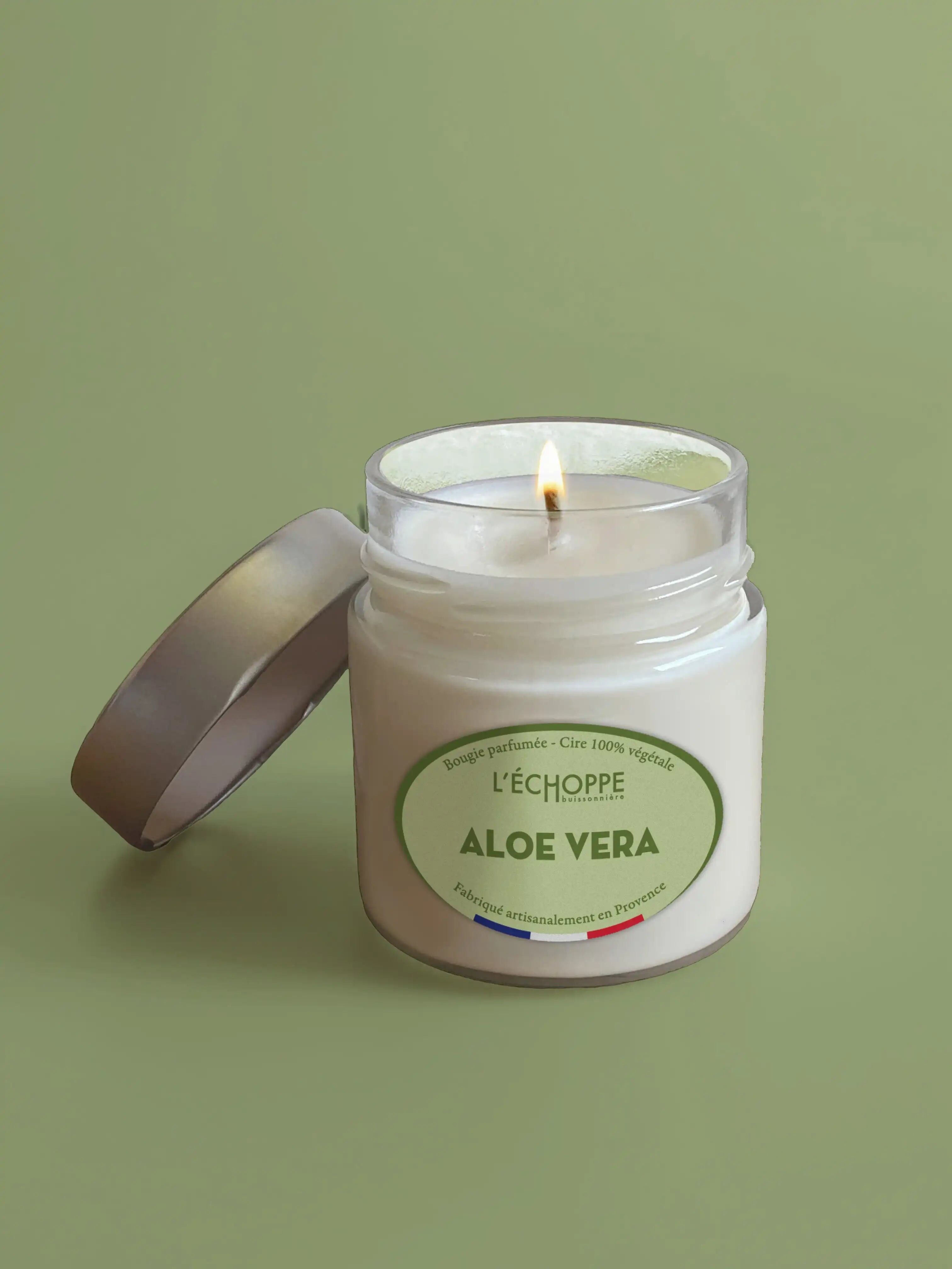 Aloe Vera - Bougie parfumée 180g