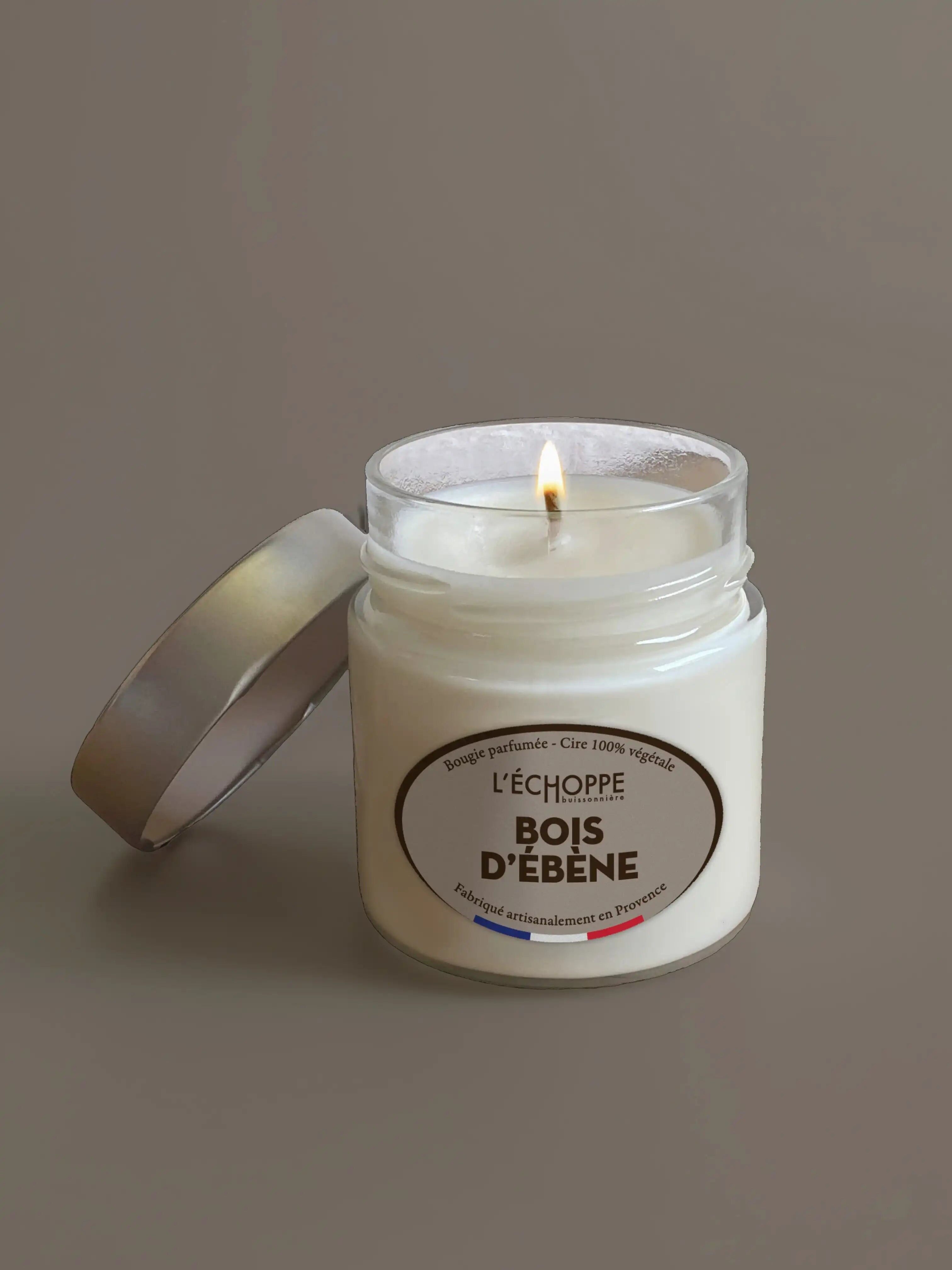 Bois d'Ébène - Bougie parfumée 180g