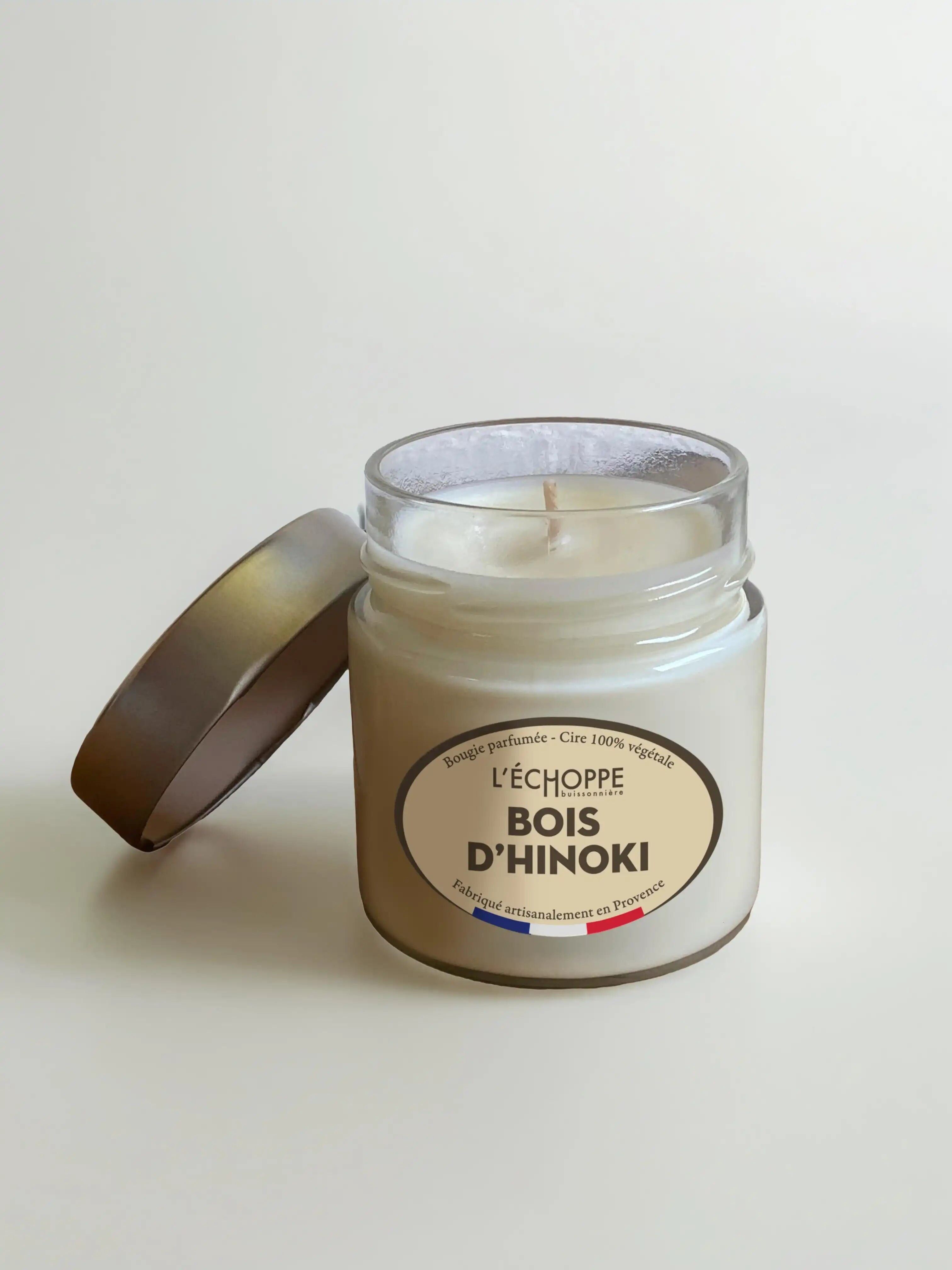 Bois d'Hinoki- Bougie parfumée 180g