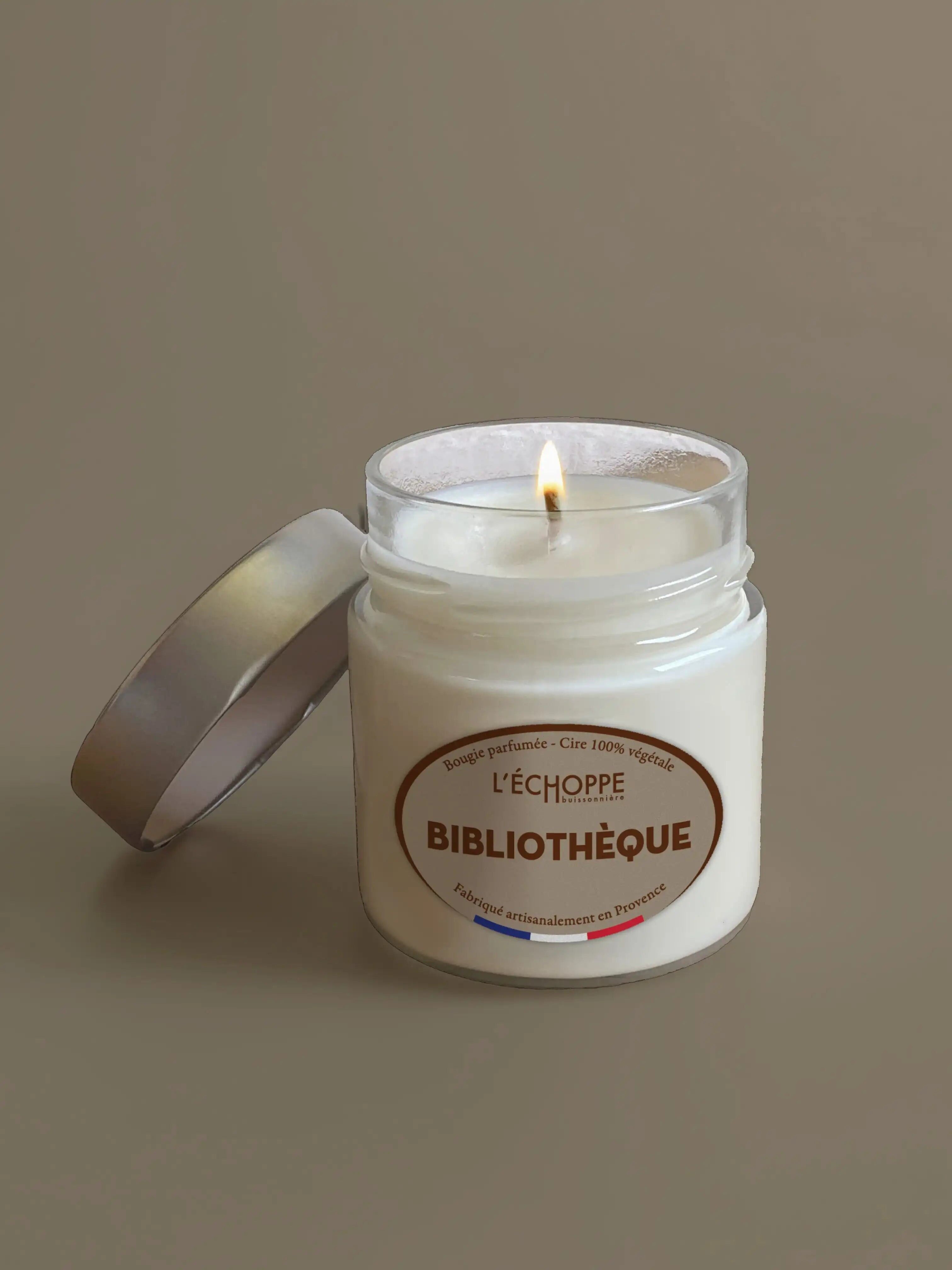 Bibliothèque - Bougie parfumée 180g