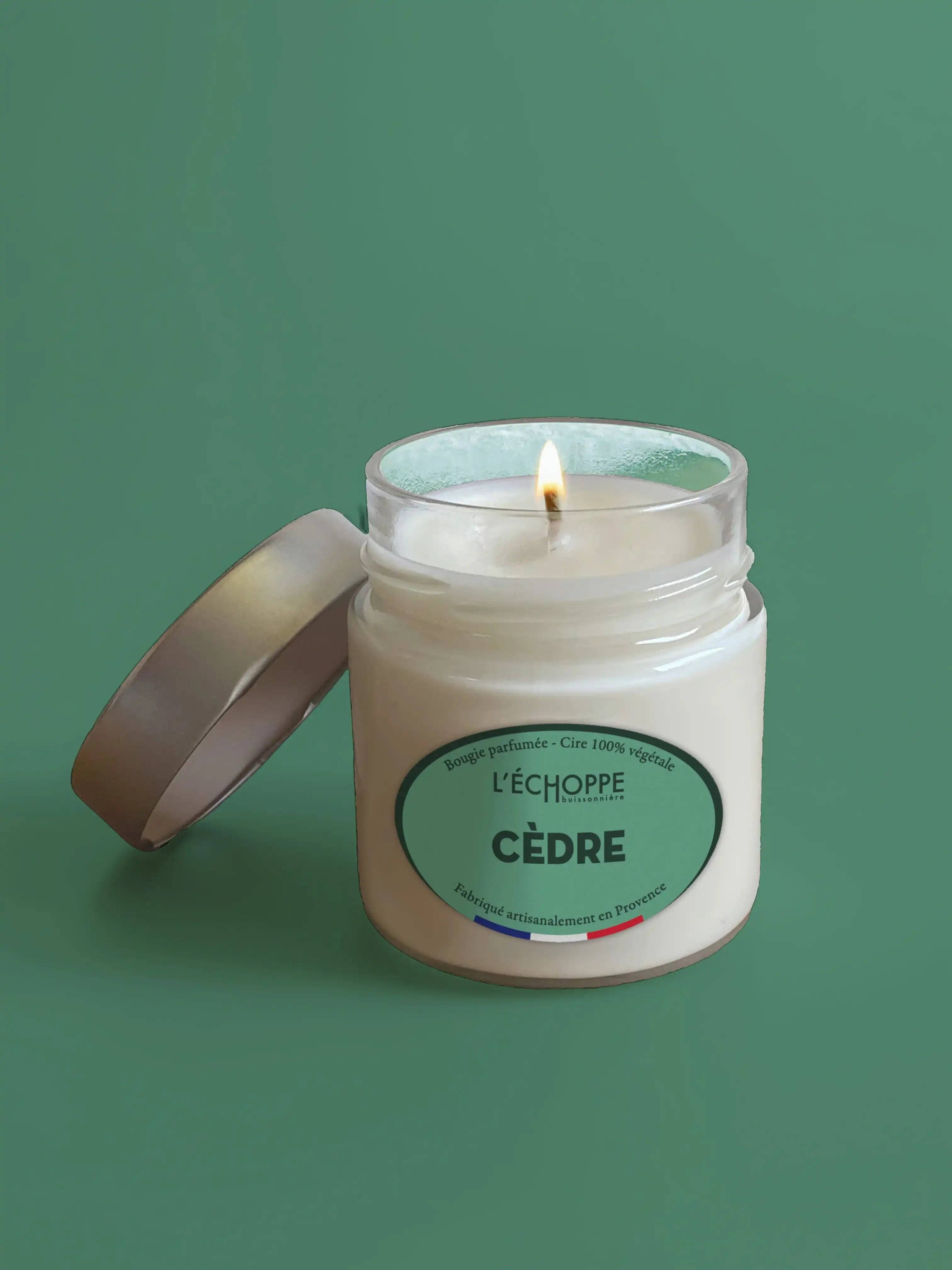 Cèdre - Bougie parfumée 180g