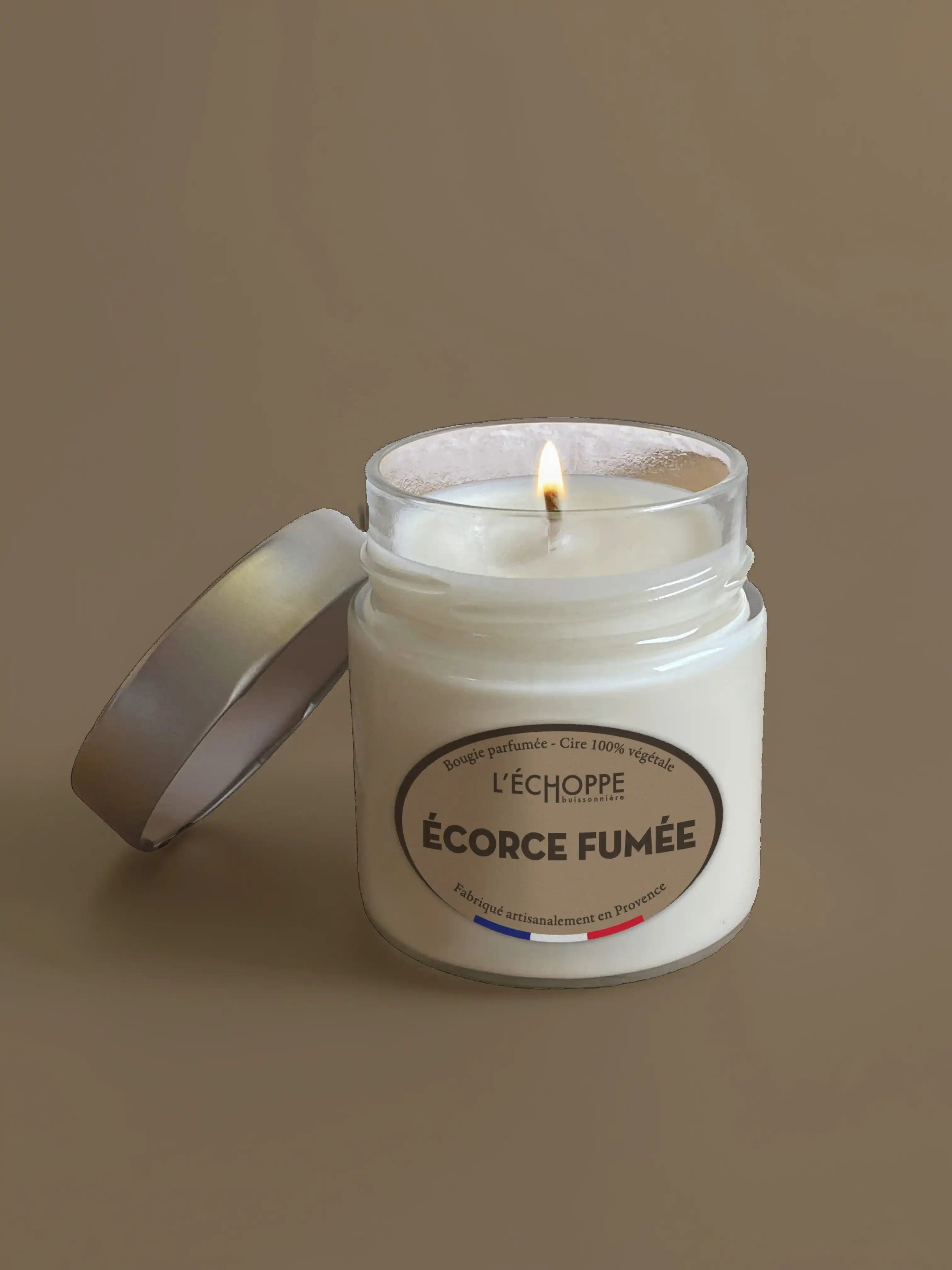 Écorce Fumée - Bougie parfumée 180g