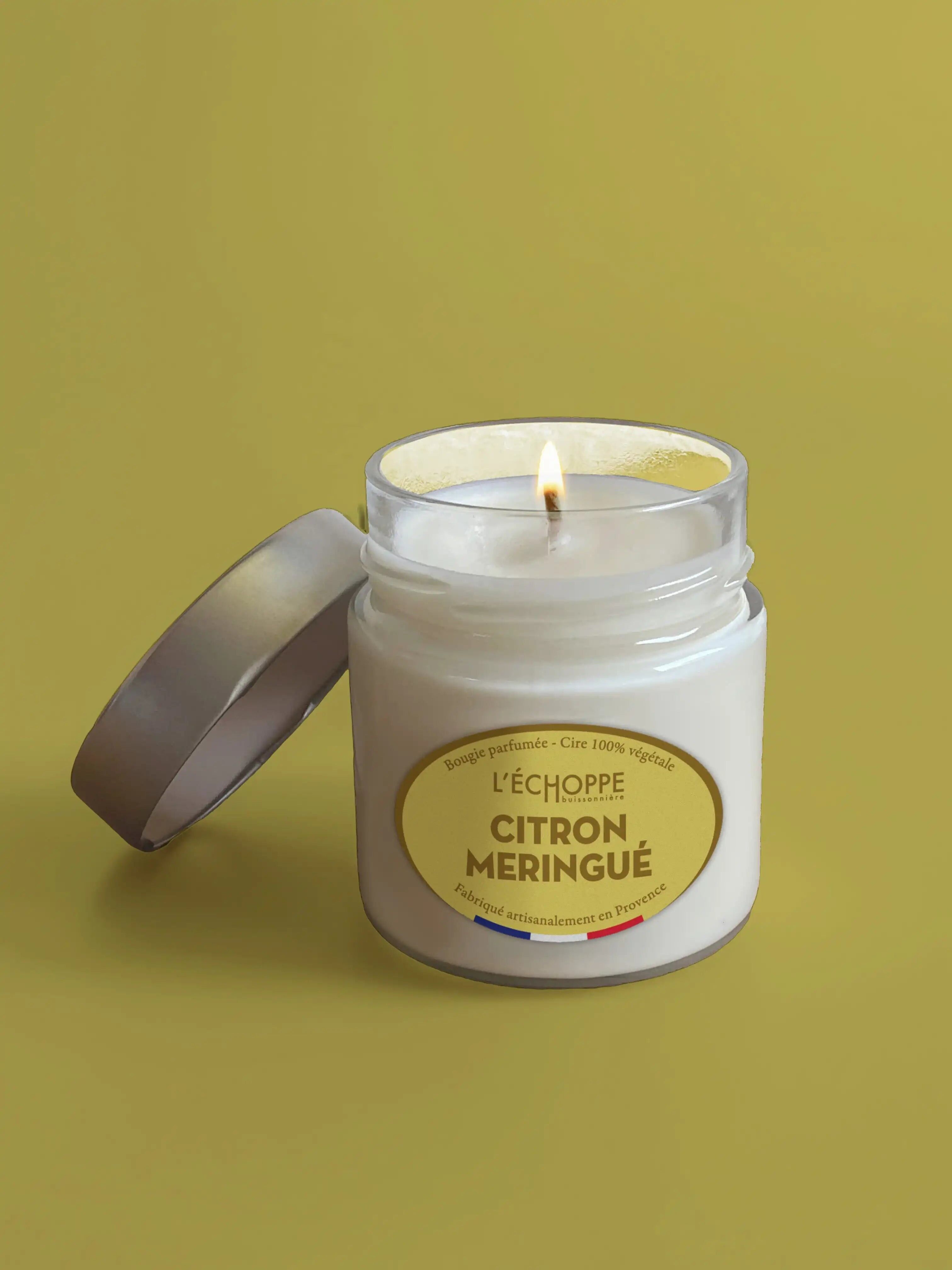 Citron Meringué - Bougie parfumée 180g