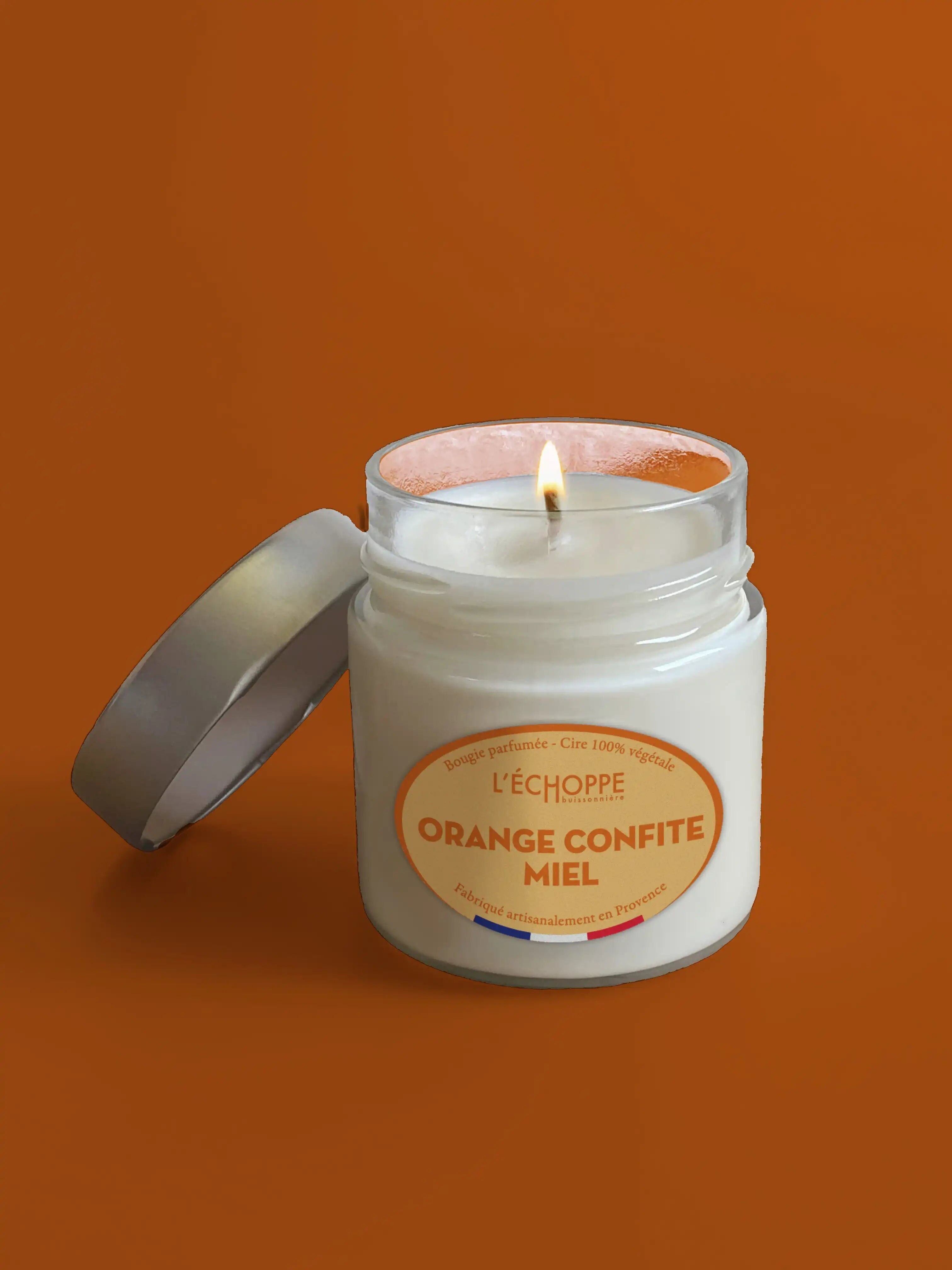 Orange Confite Miel - Bougie parfumée 180g
