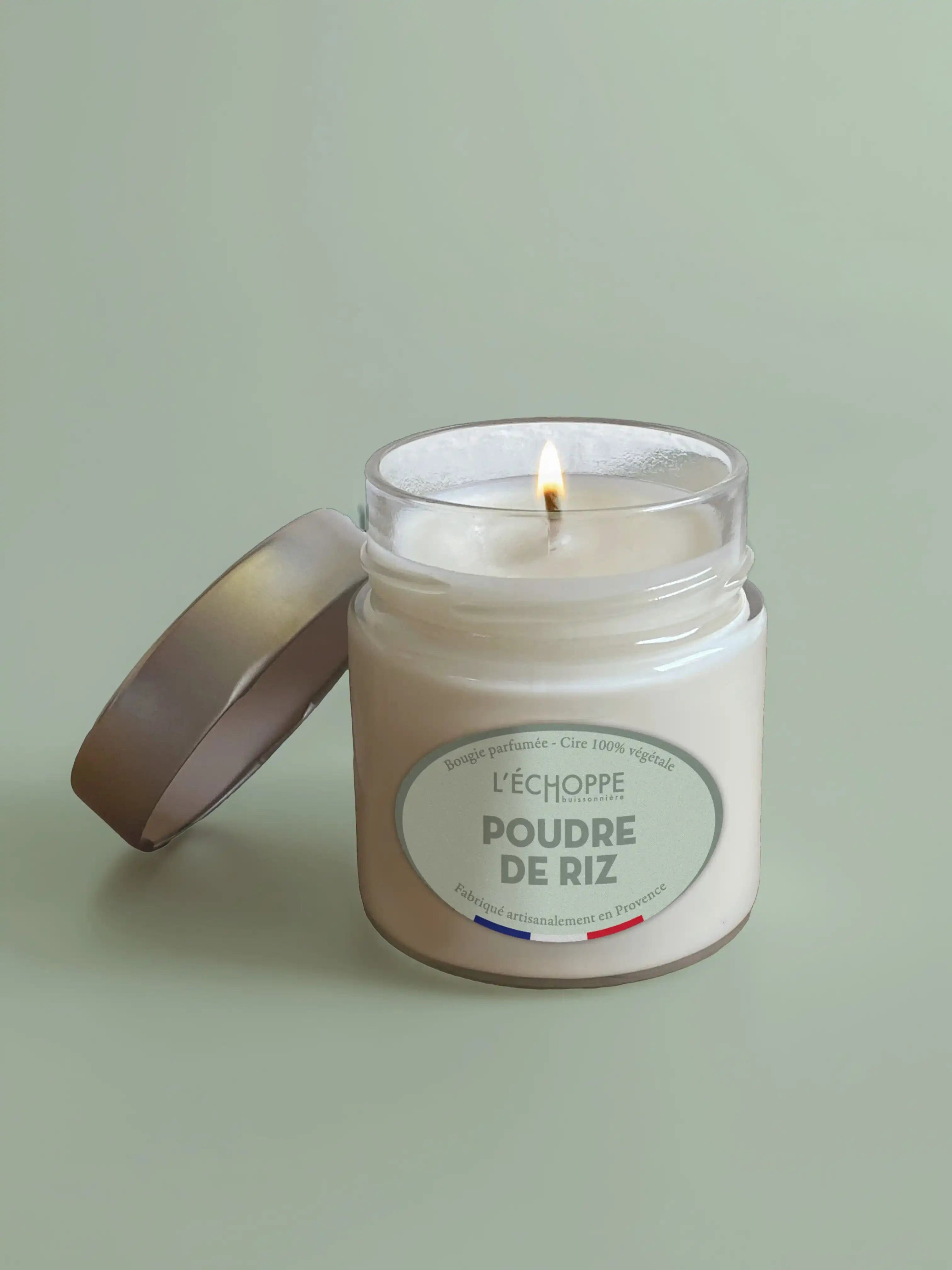 Reispulver - Duftkerze 180g