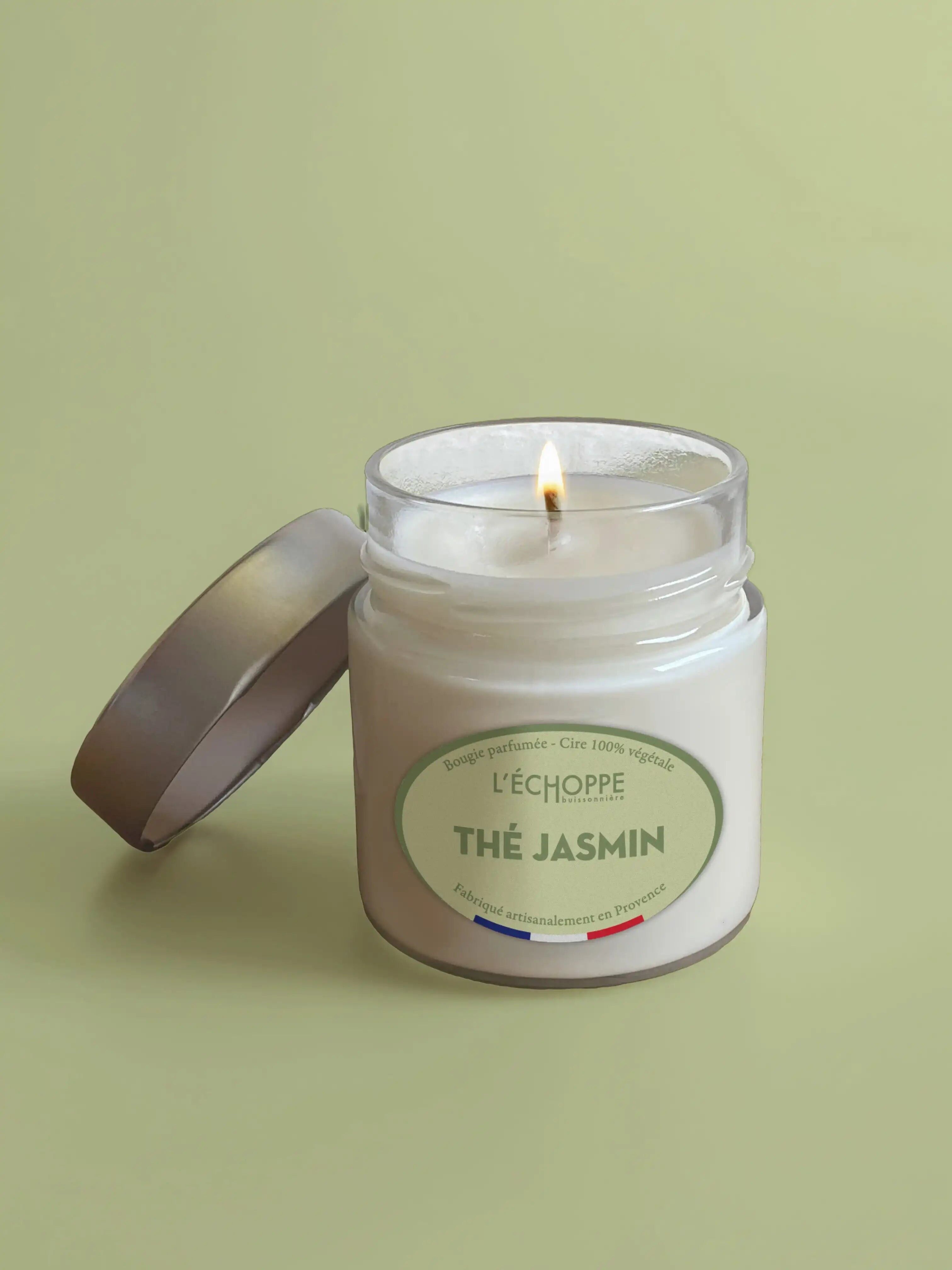 Jasmintee - Duftkerze 180g