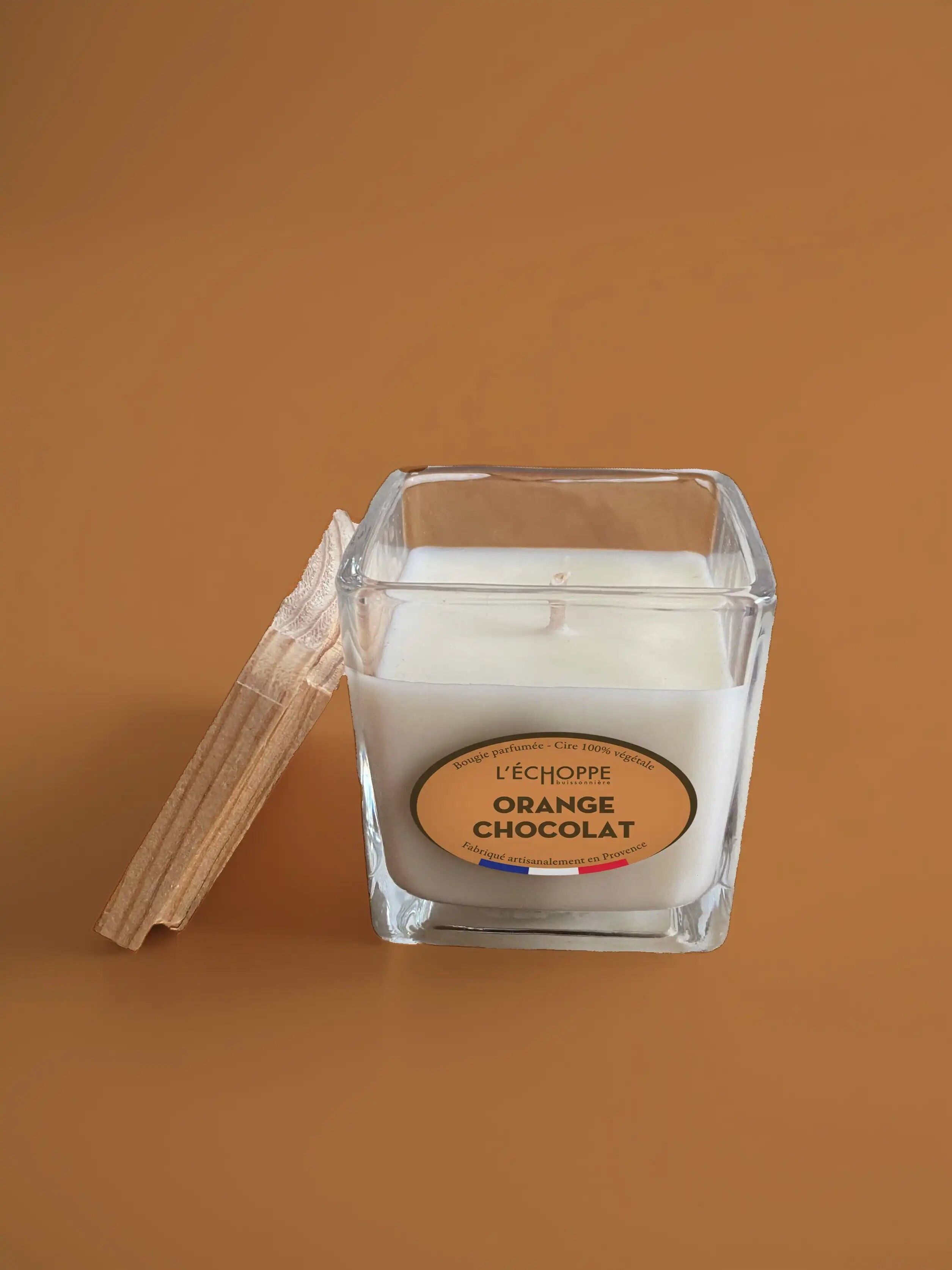 Candela profumata al cioccolato e arancia 85 g