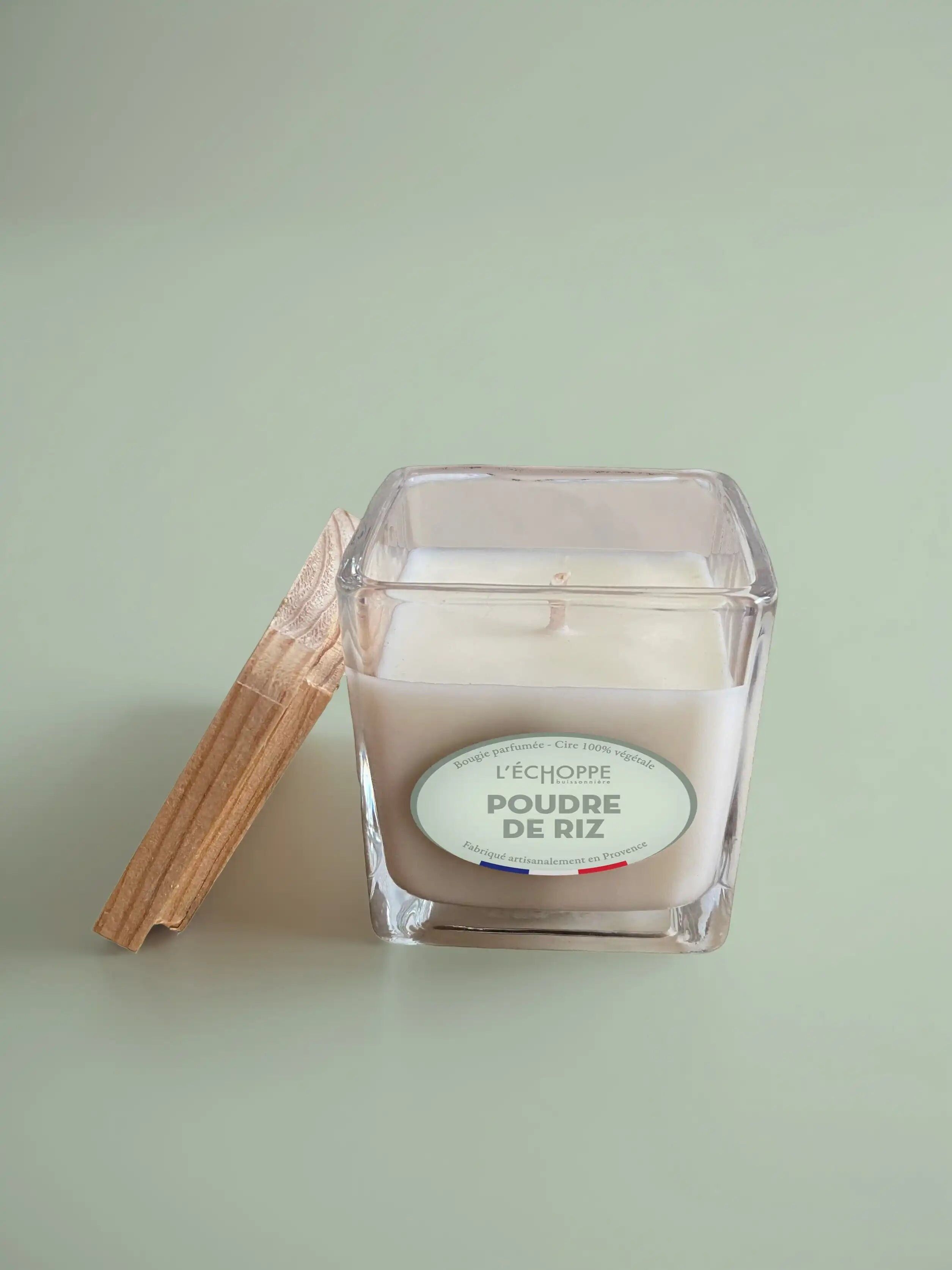 Polvere di riso - Candela profumata 85g