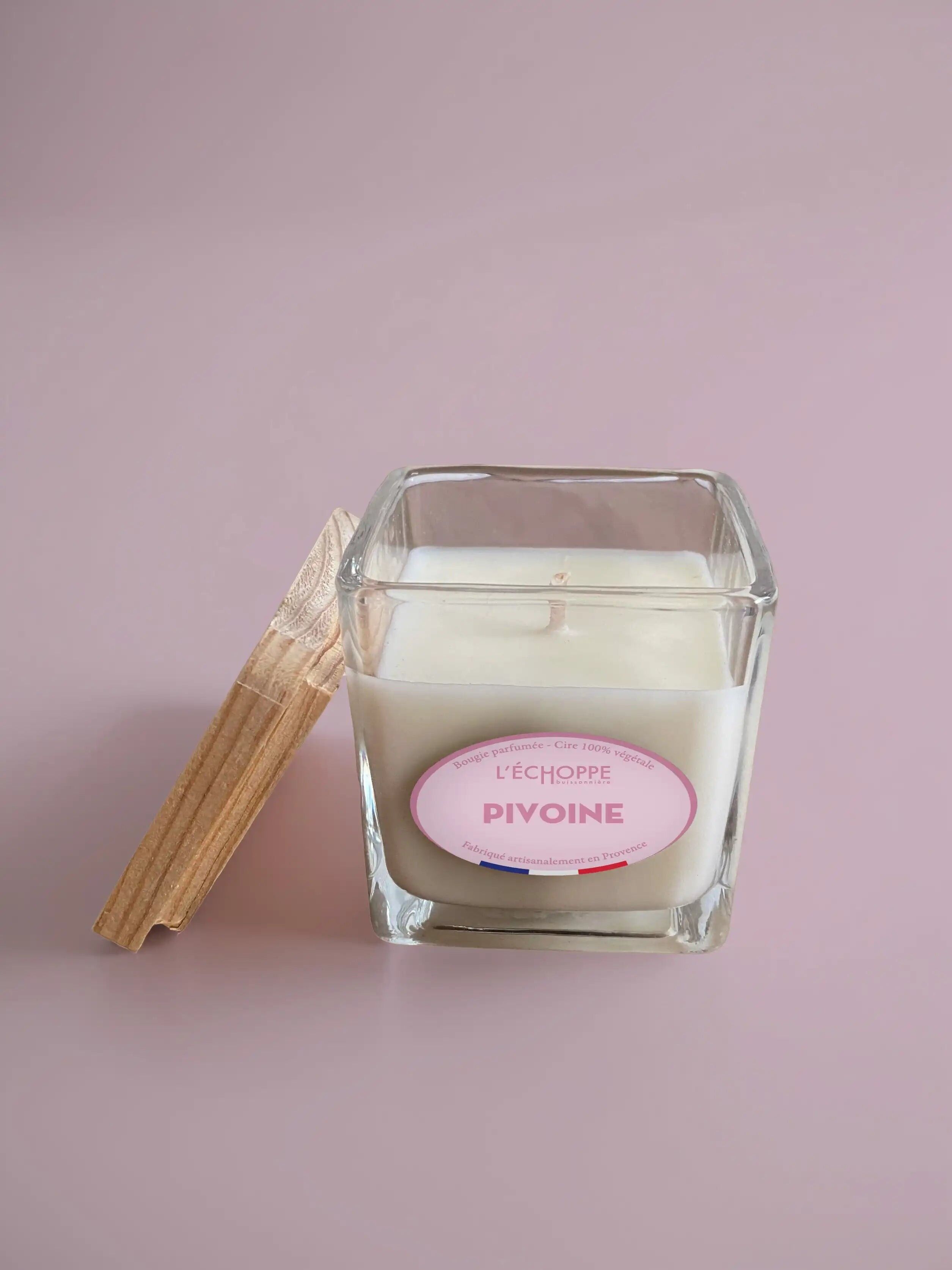 Peonia - Candela profumata 85g