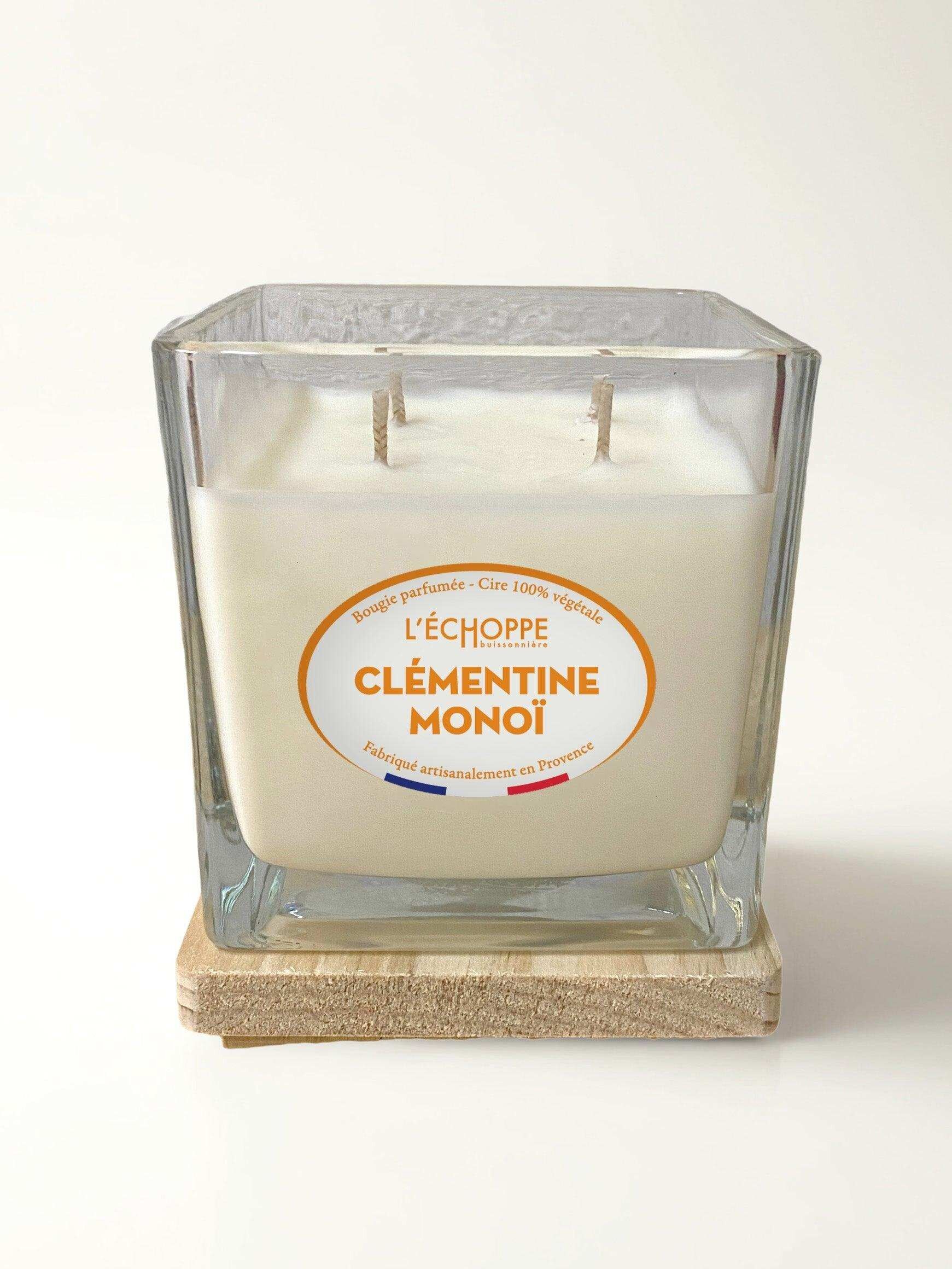 Clementine Monoï - Candela profumata 400g