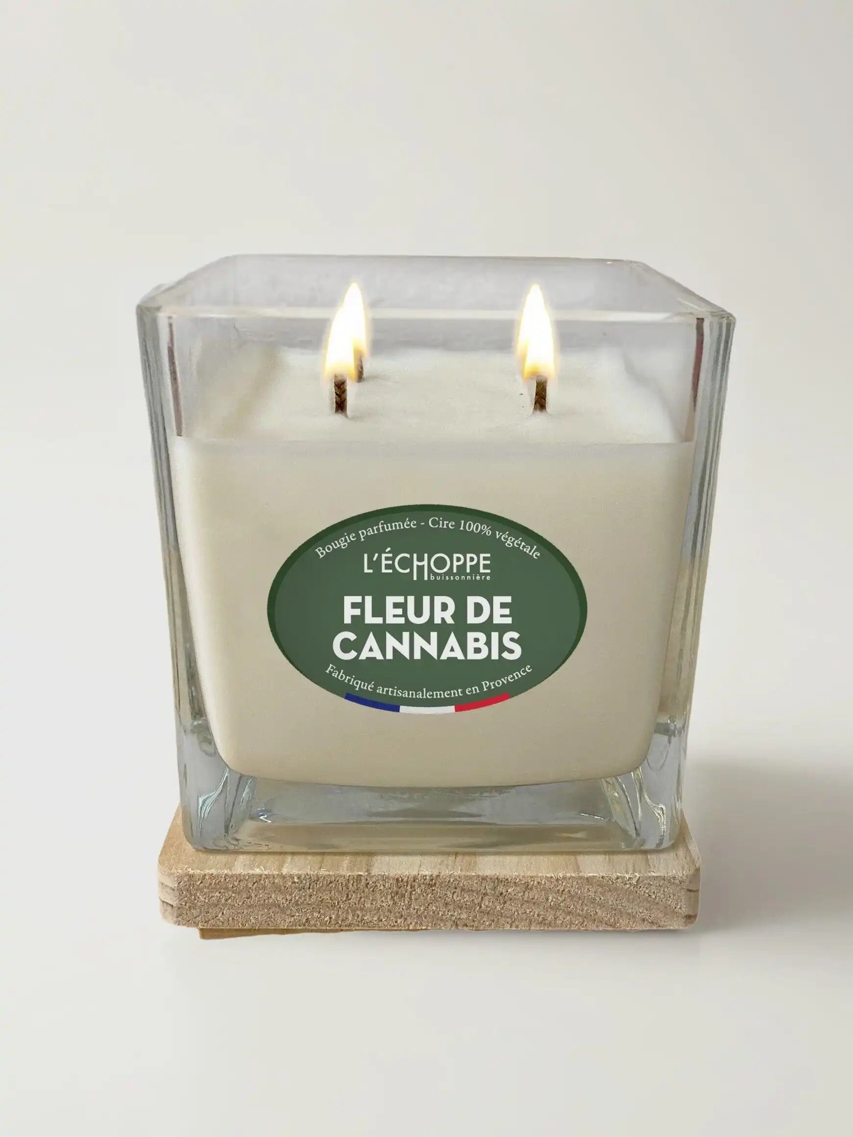Fiore di cannabis - Candela profumata 400 g
