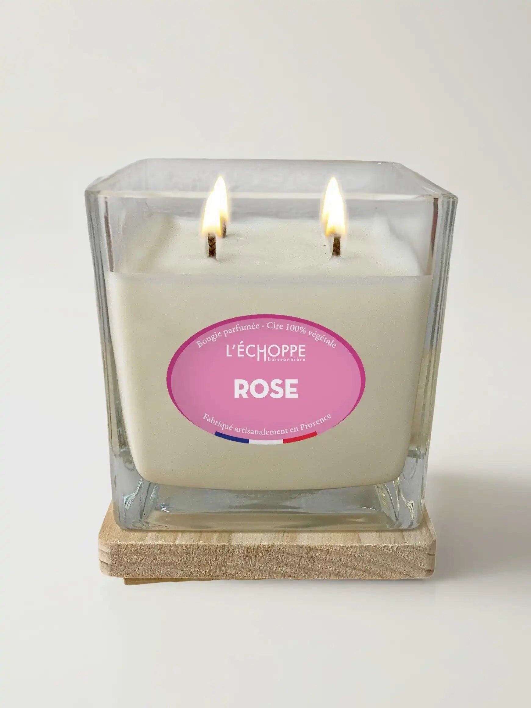 Rosa - Candela profumata 400g