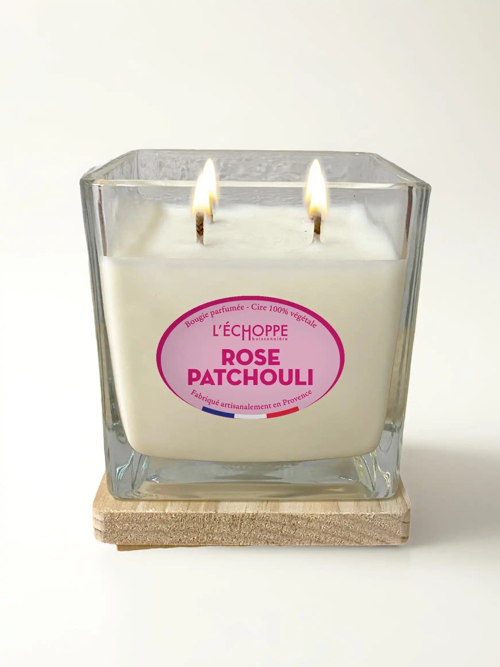 Rosa Patchouli - Candela profumata 400 g