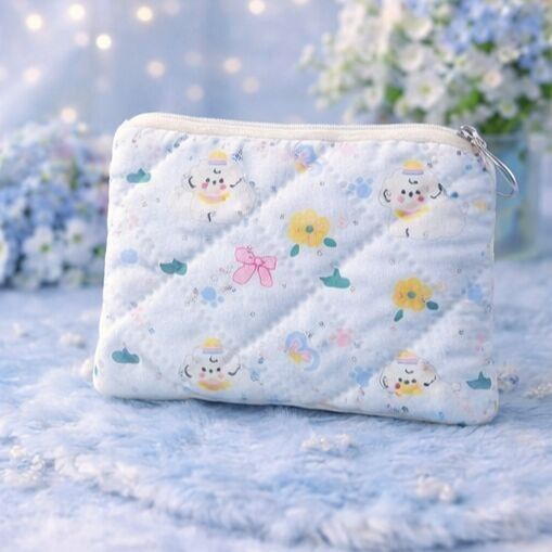 Précommande - Porte-monnaie Chien Bleu Kawaï - Livraison à partir du 01/04/2026