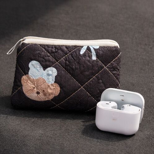 Précommande - Porte-monnaie Ours Noir - Livraison à partir du 01/04/2026