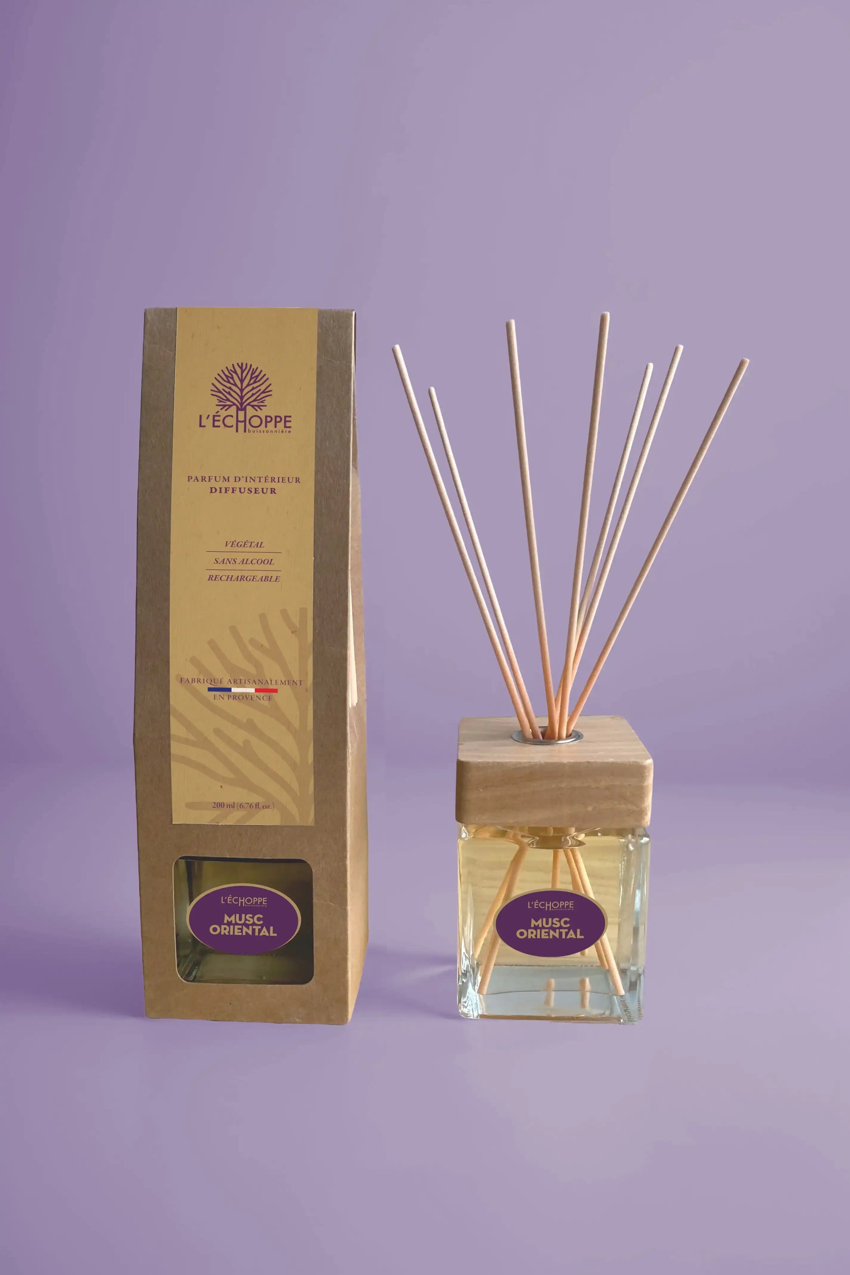 Almizcle Oriental - Difusor de varillas de 200 ml