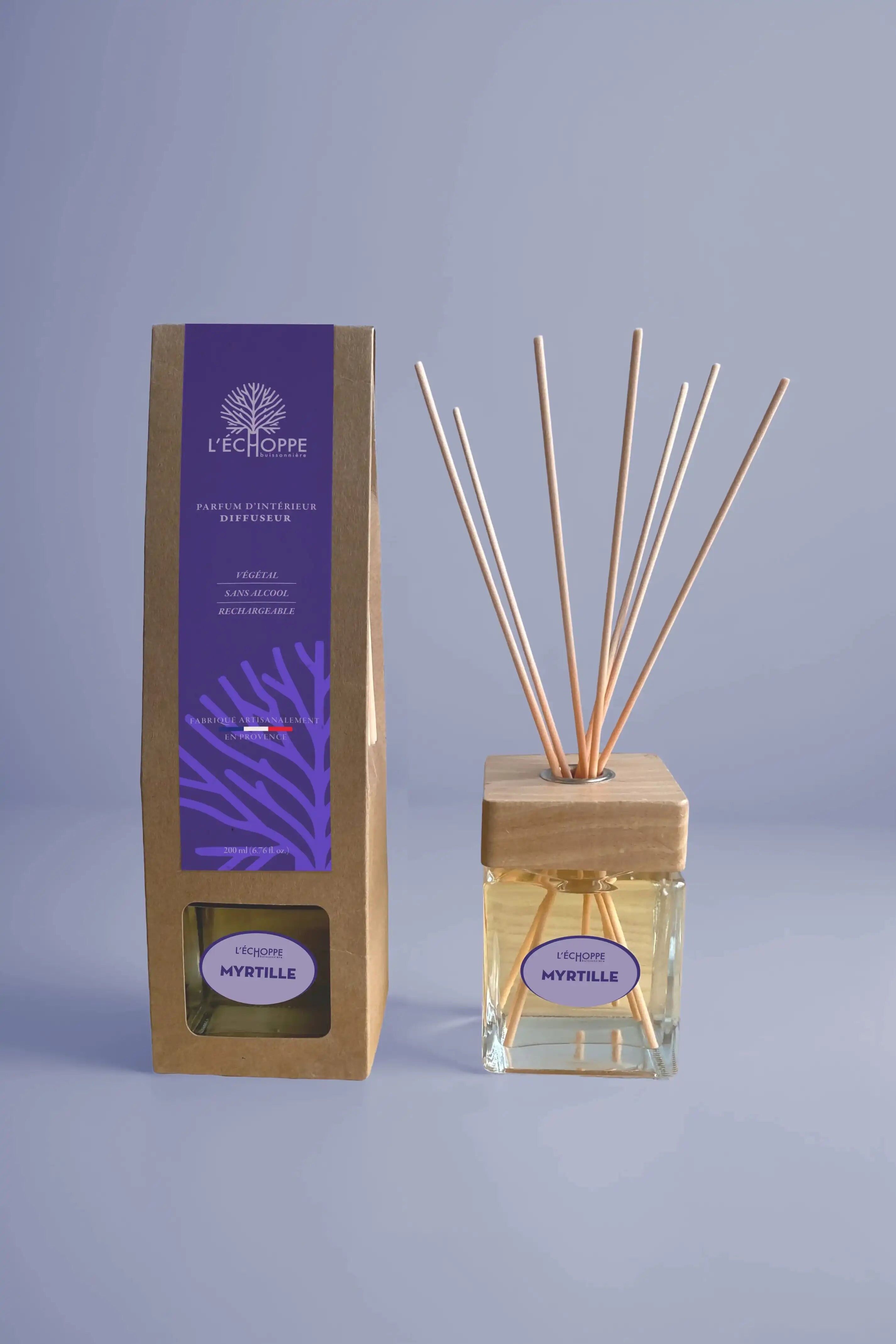 Arándano - Difusor de varillas de 200 ml