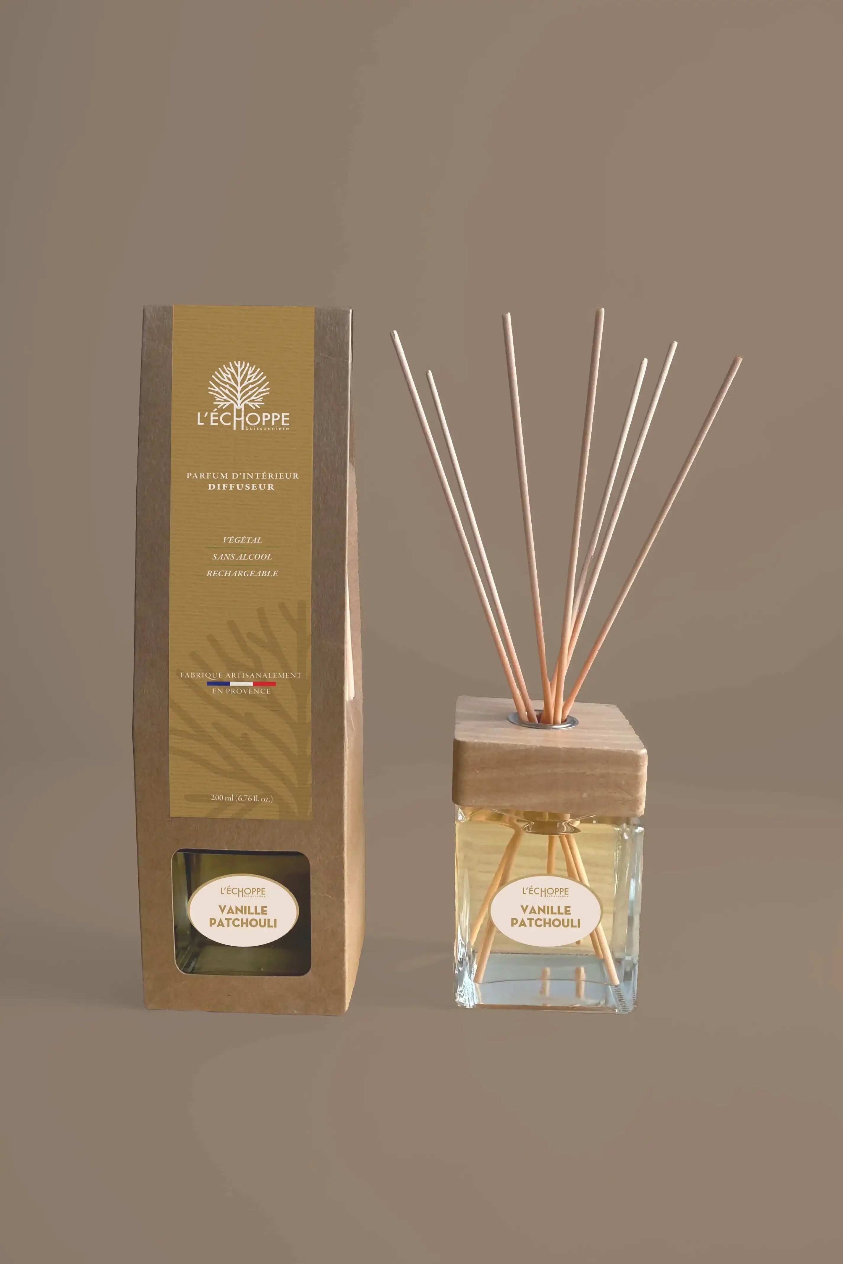 Vanille-Patchouli – 200 ml Raumduft