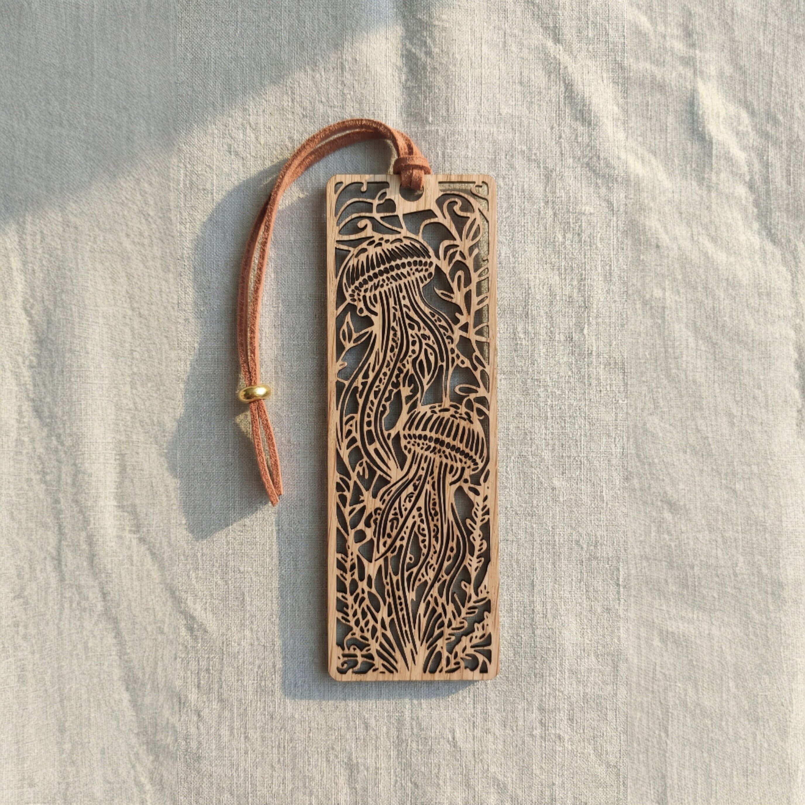 Medusa Wooden Bookmark - Signature Collection