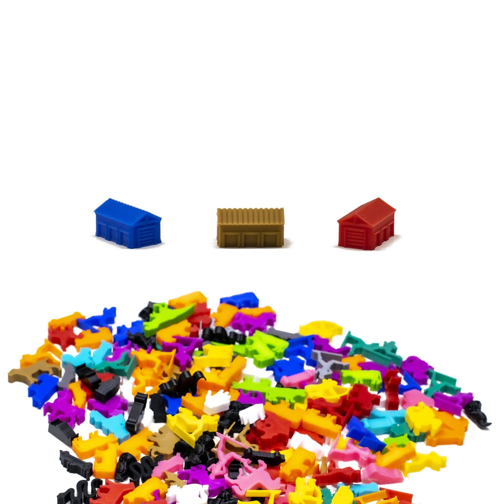Jeu de société en bois personnalisé, jeux de correspondance, puzzles, blocs de motifs, puzzles de construction avec des cubes et des jouets à cloche, jeux de société pour enfants et adultes