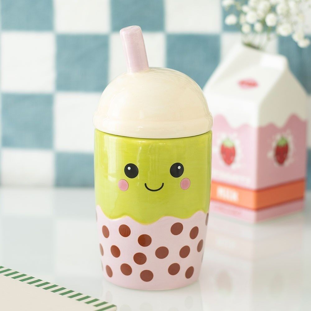 Kawaii Bubble Tea Ölbrenner und Wachswärmer
