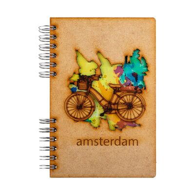 Duurzame schoolagenda 2021-2022 - gerecycled papier - Amsterdam Fiets
