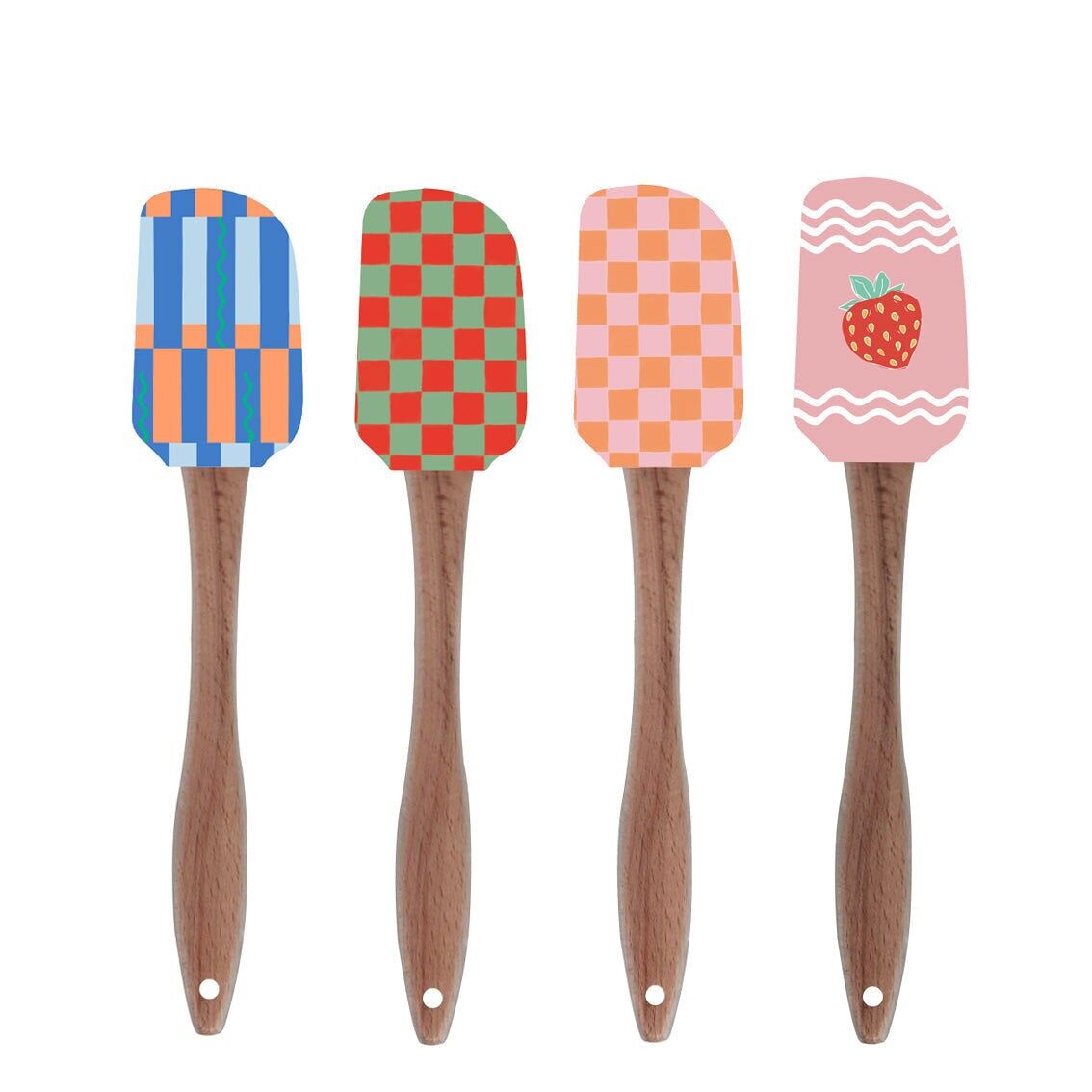 Food Icons Silicone Kitchen Utensils - 16 Pack | Kitchenware |