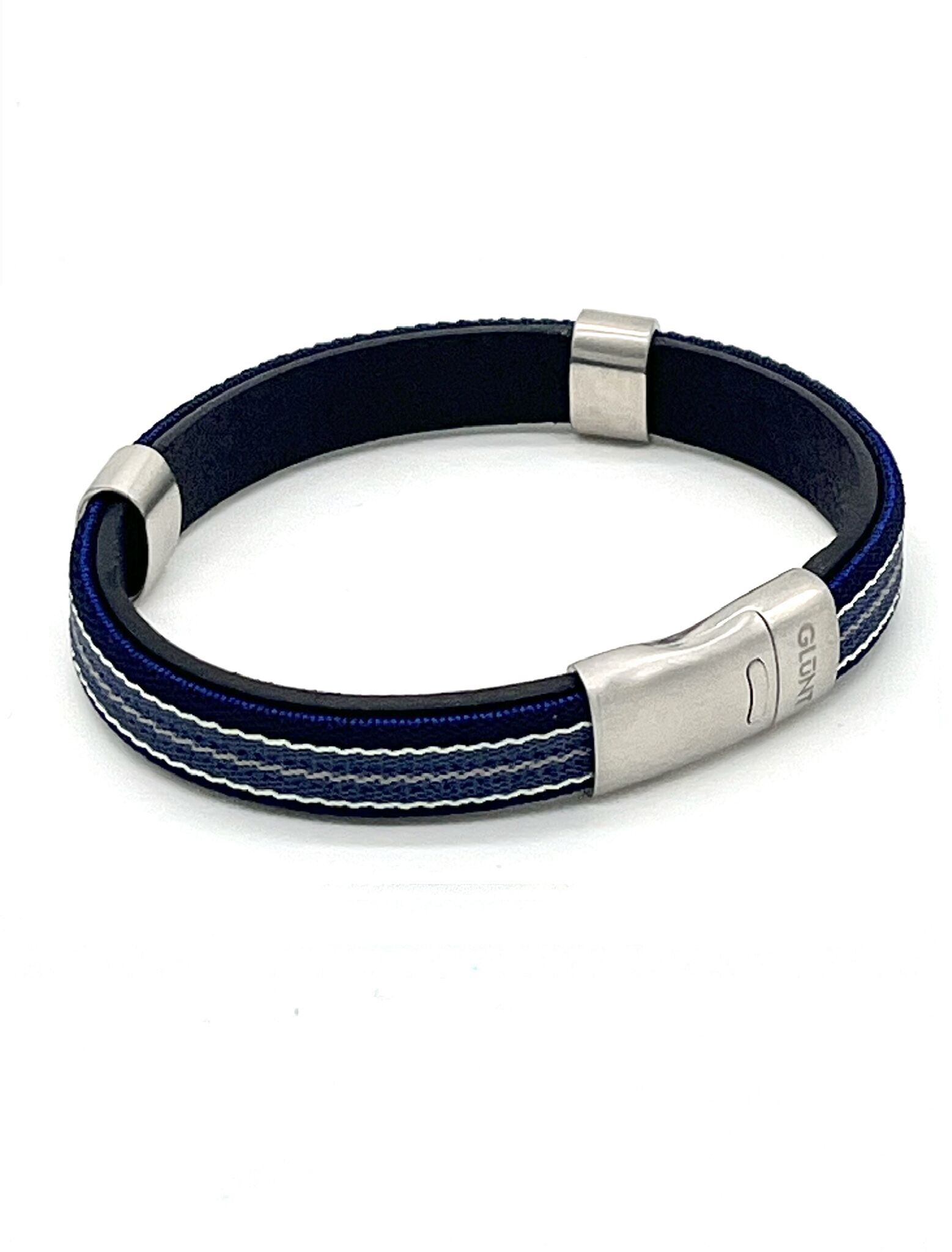 SKS BLAU / CAMEL - SCHWARZES LEDER