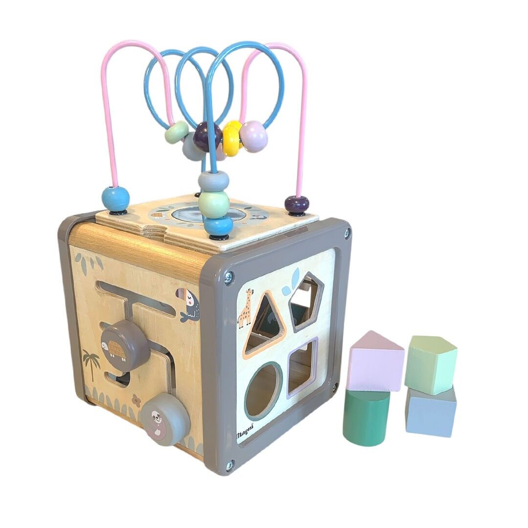 Magni | Montessori Formensortierbox mit Lern- und Aktivitätsmaterial FSC® 100%