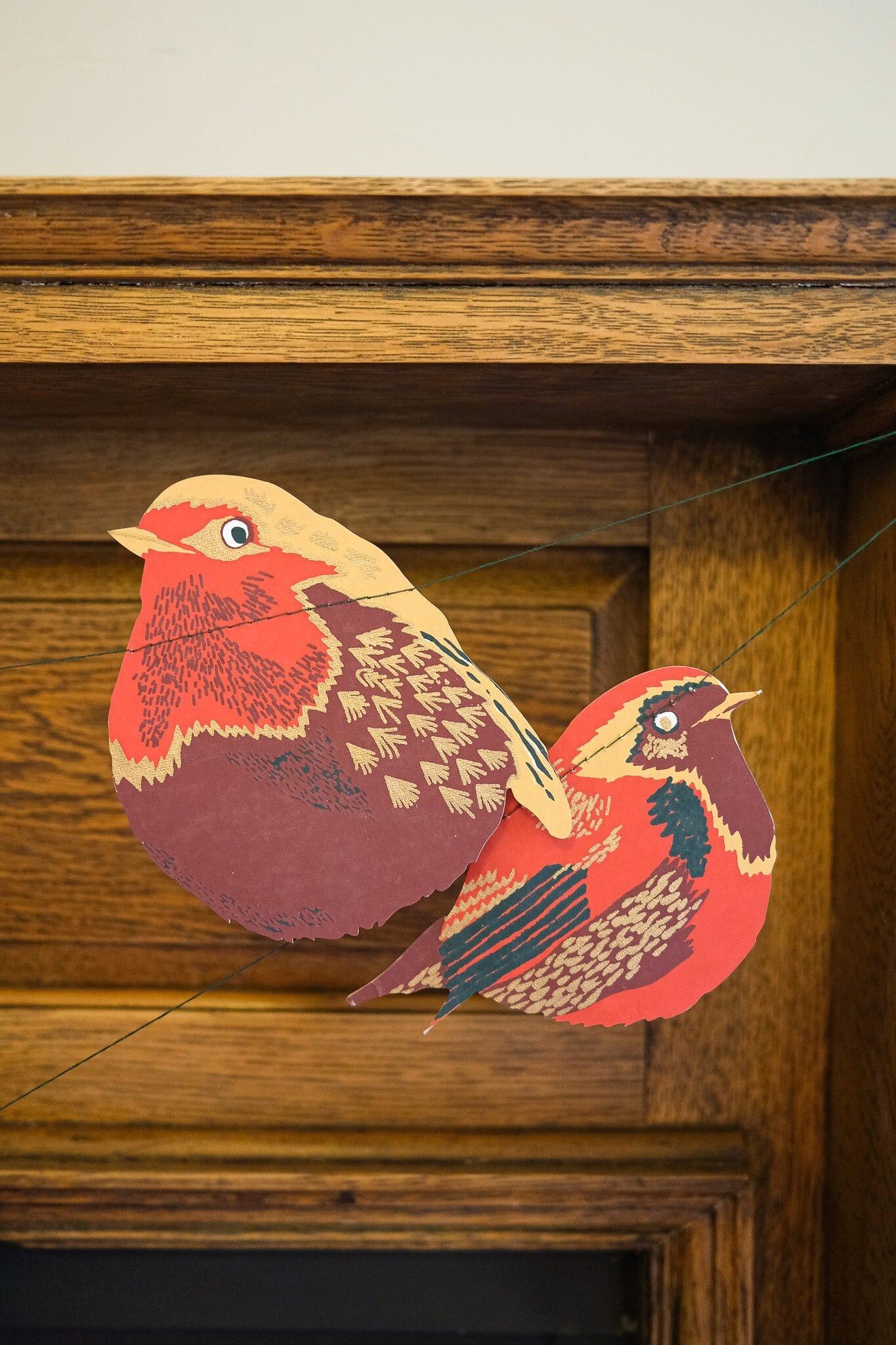 Ghirlanda cucita a forma di siepe