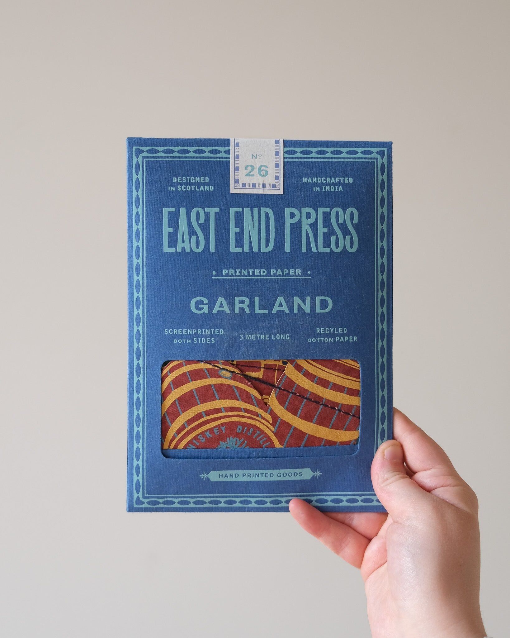 Schottland Genähter Girlande