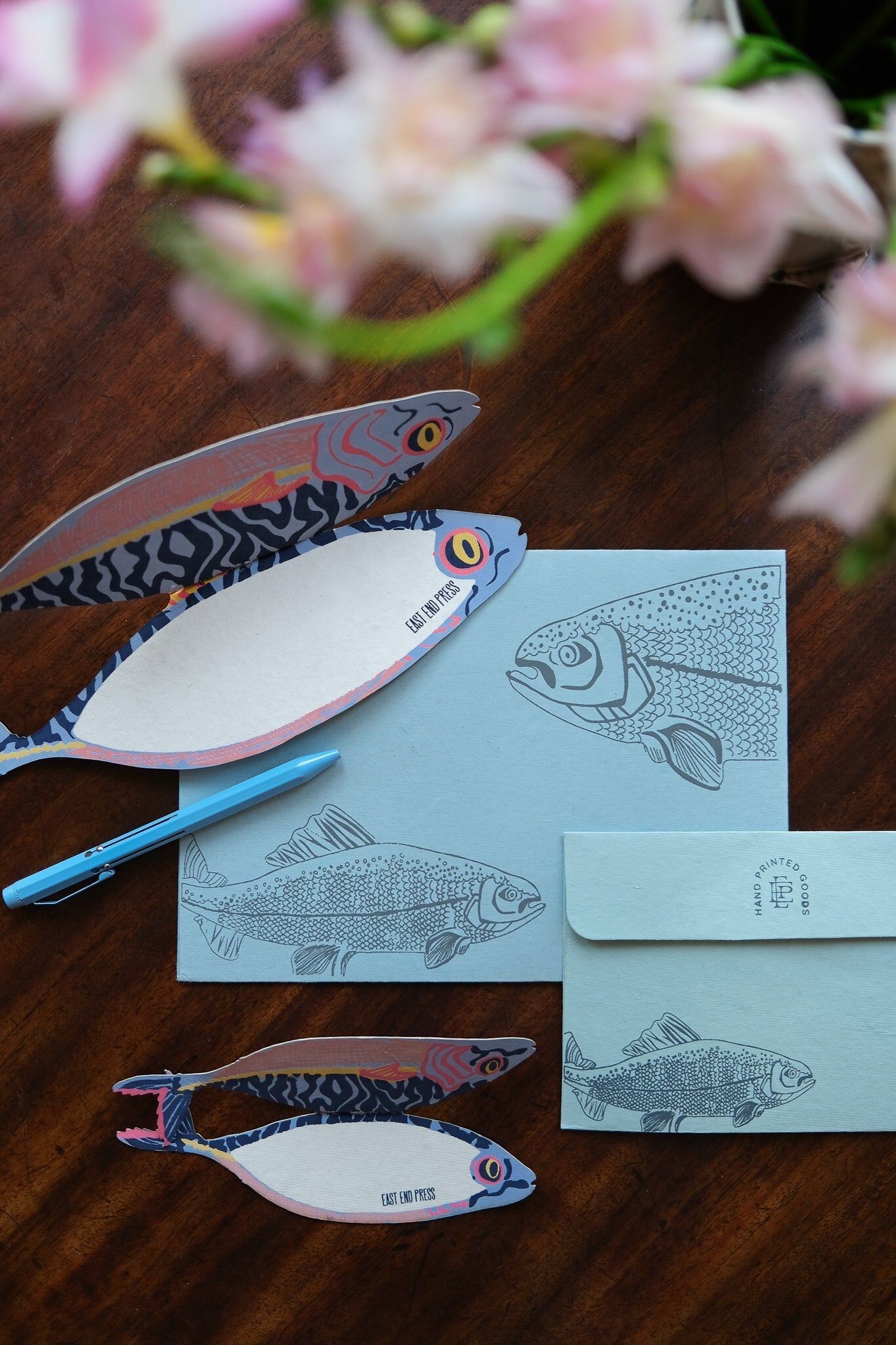 Carte de vœux Maquereau